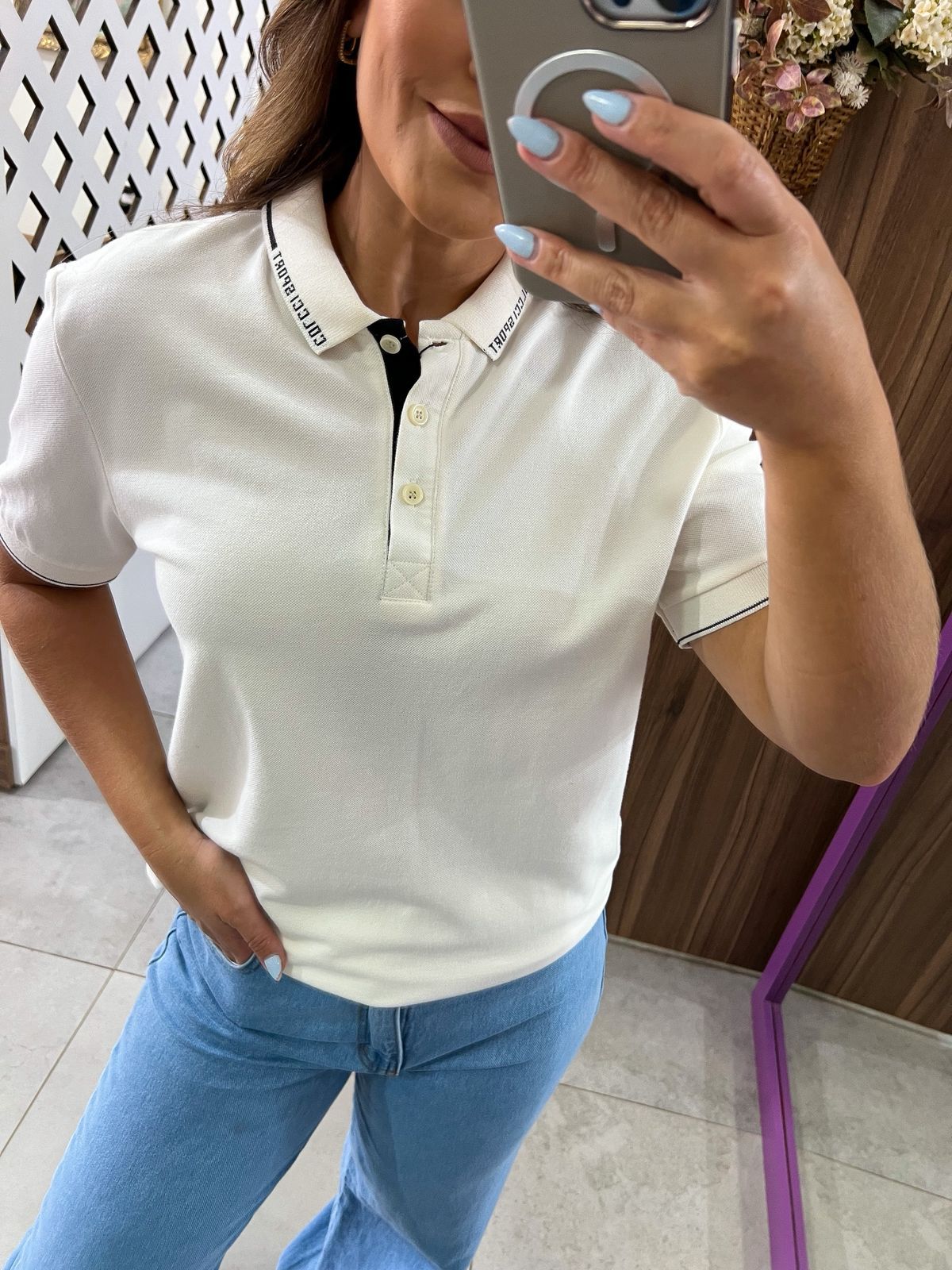 Camisa Polo Classic Comfort Off Colcci