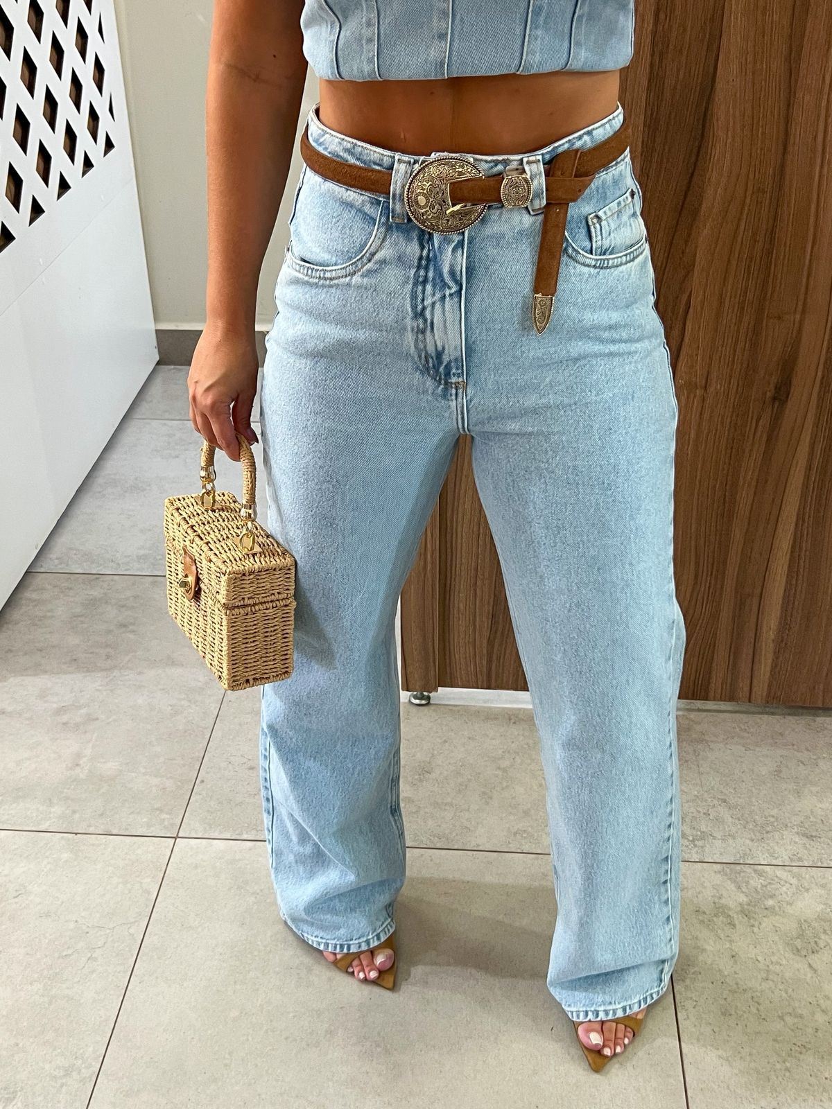 Calça Jeans Clara Reta Basic 