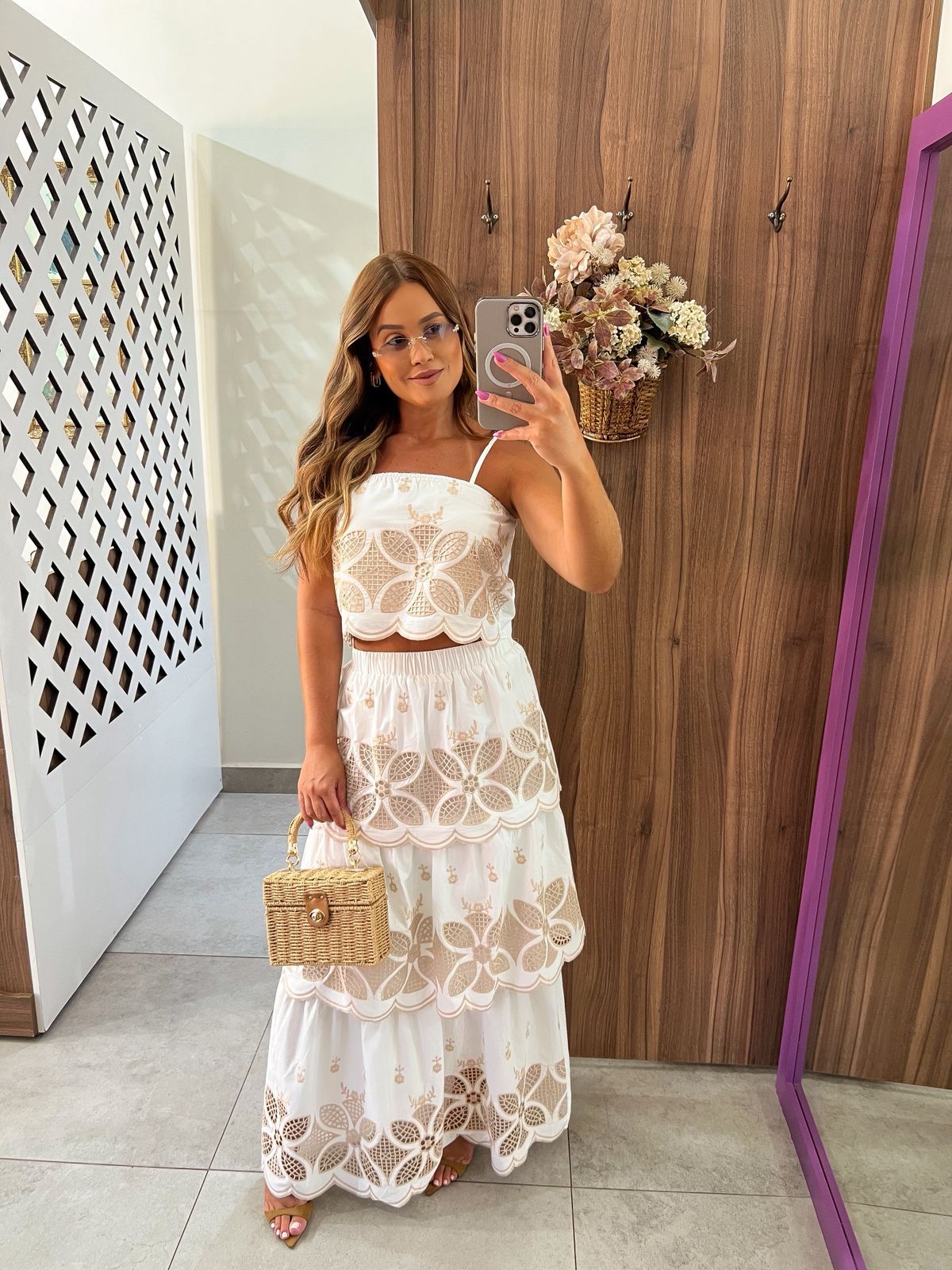 Conjunto Laise Branco Monalisa