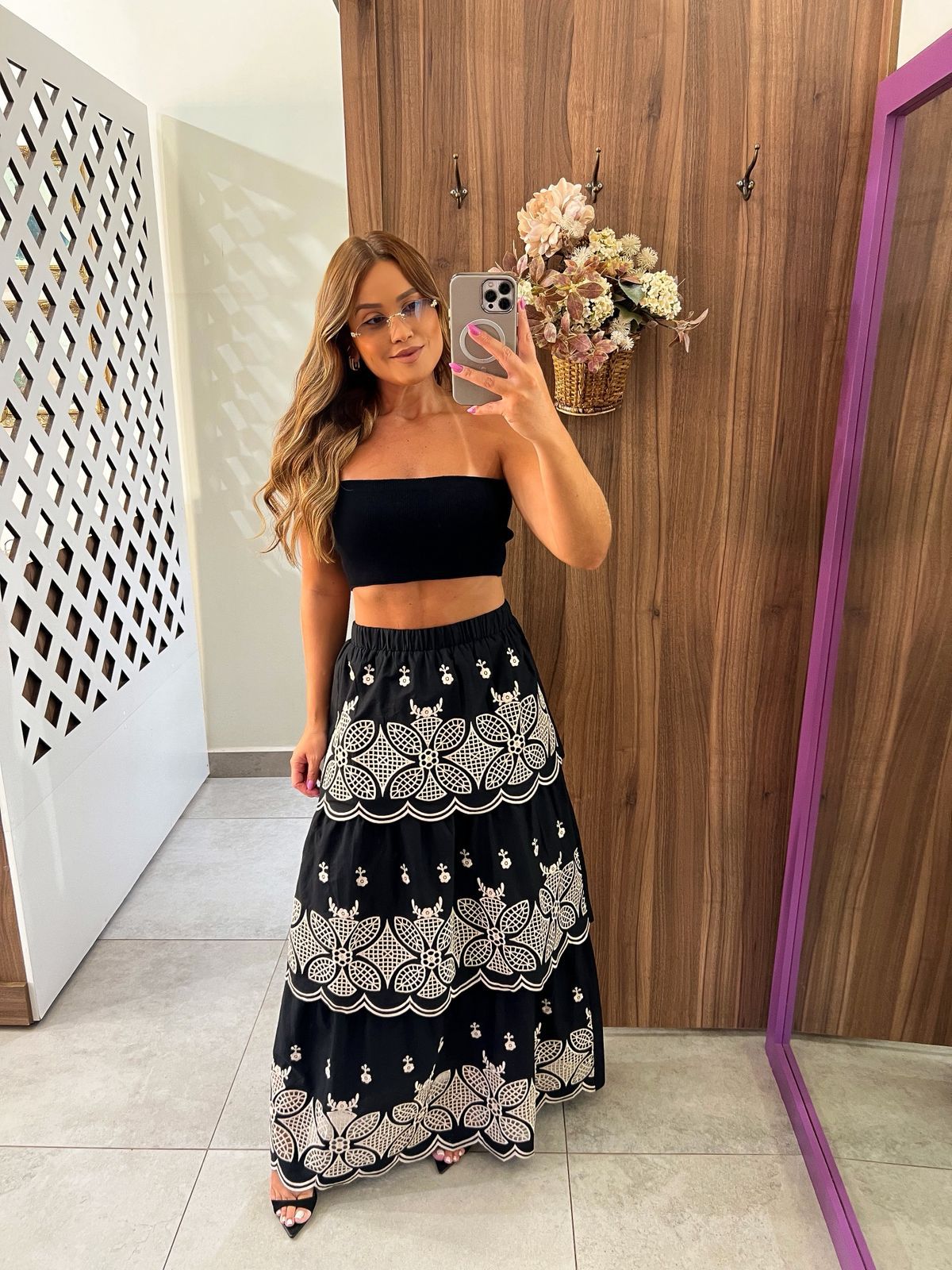 Conjunto Laise preto Monalisa 