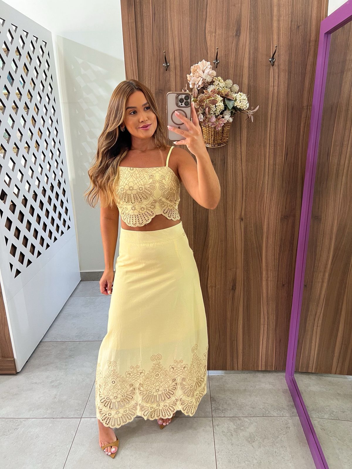 Conjunto Tereza Amarelo 