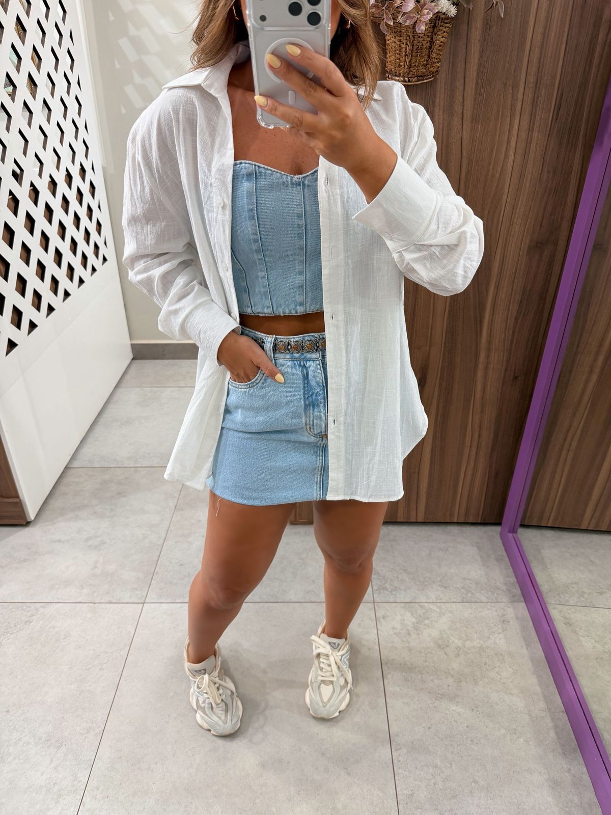 Camisa Oversized Off Drika