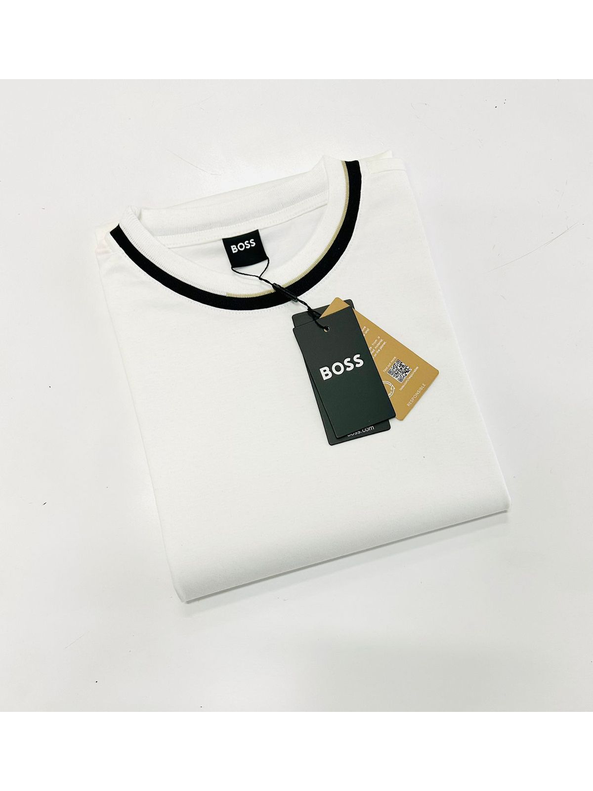 CAMISETA HUGO BOSS - BRANCA - SP GRIFES - Camisetas Importadas no Atacado