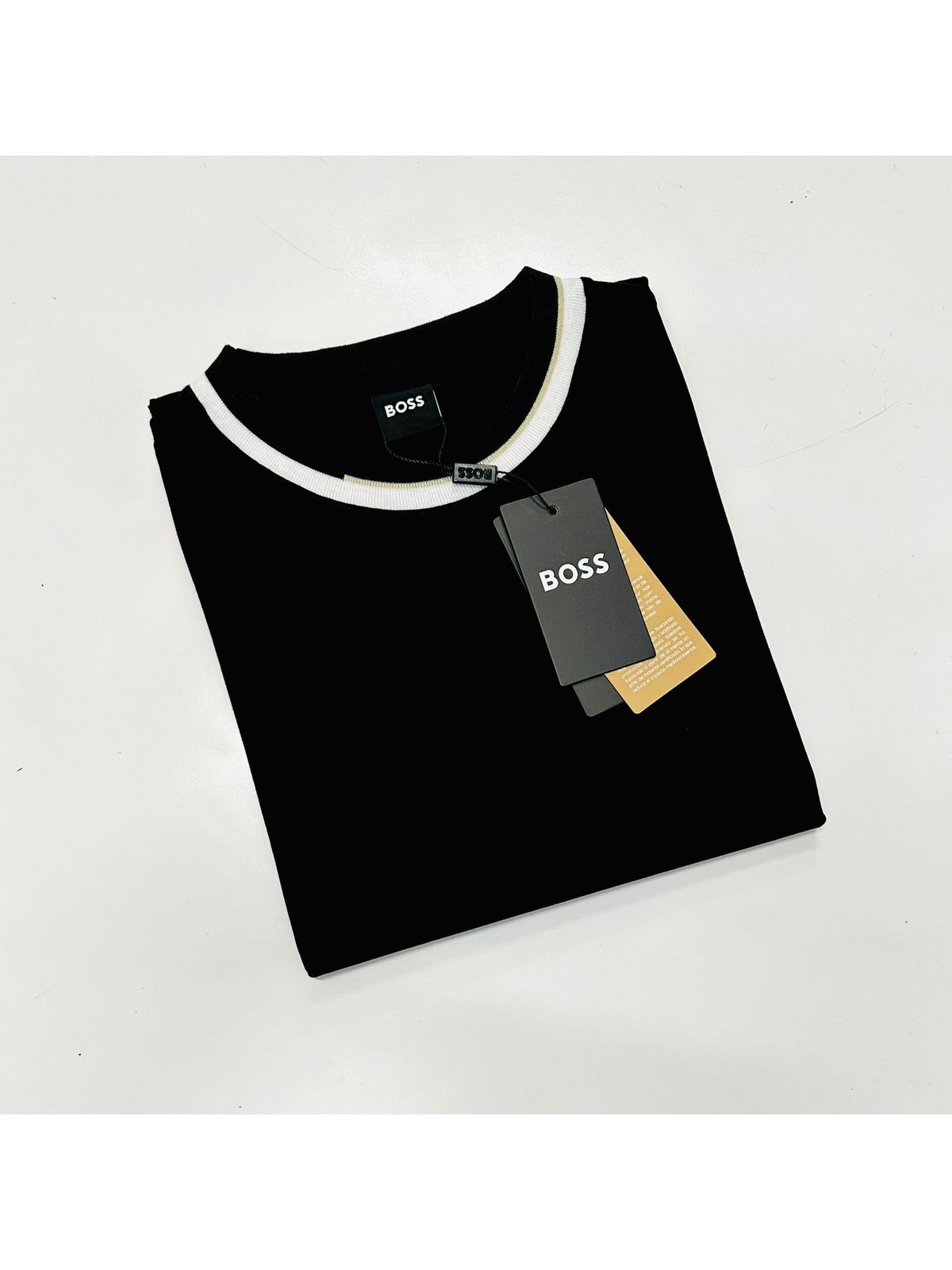 CAMISETA HUGO BOSS - PRETO - SP GRIFES - Camisetas Importadas no Atacado