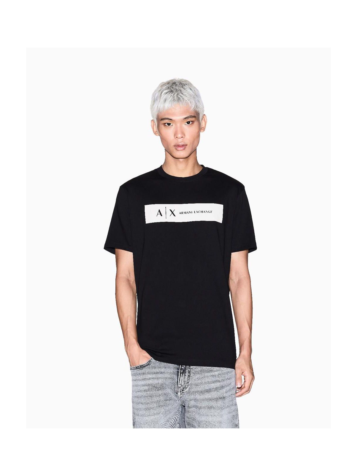 CAMISETA ARMANI EXCHANGE - PRETO - SP GRIFES - Camisetas Importadas no Atacado