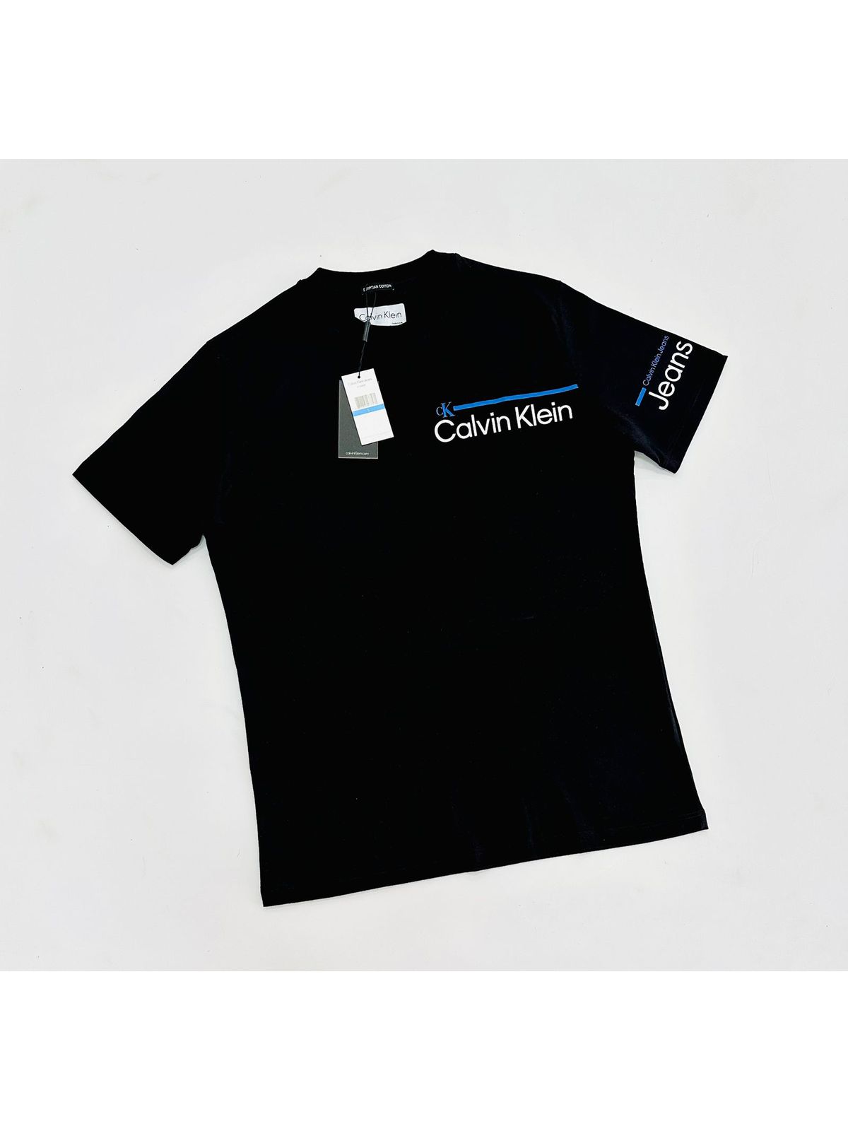 CAMISETA CALVIN KLEIN - PRETO - SP GRIFES - Camisetas Importadas no Atacado
