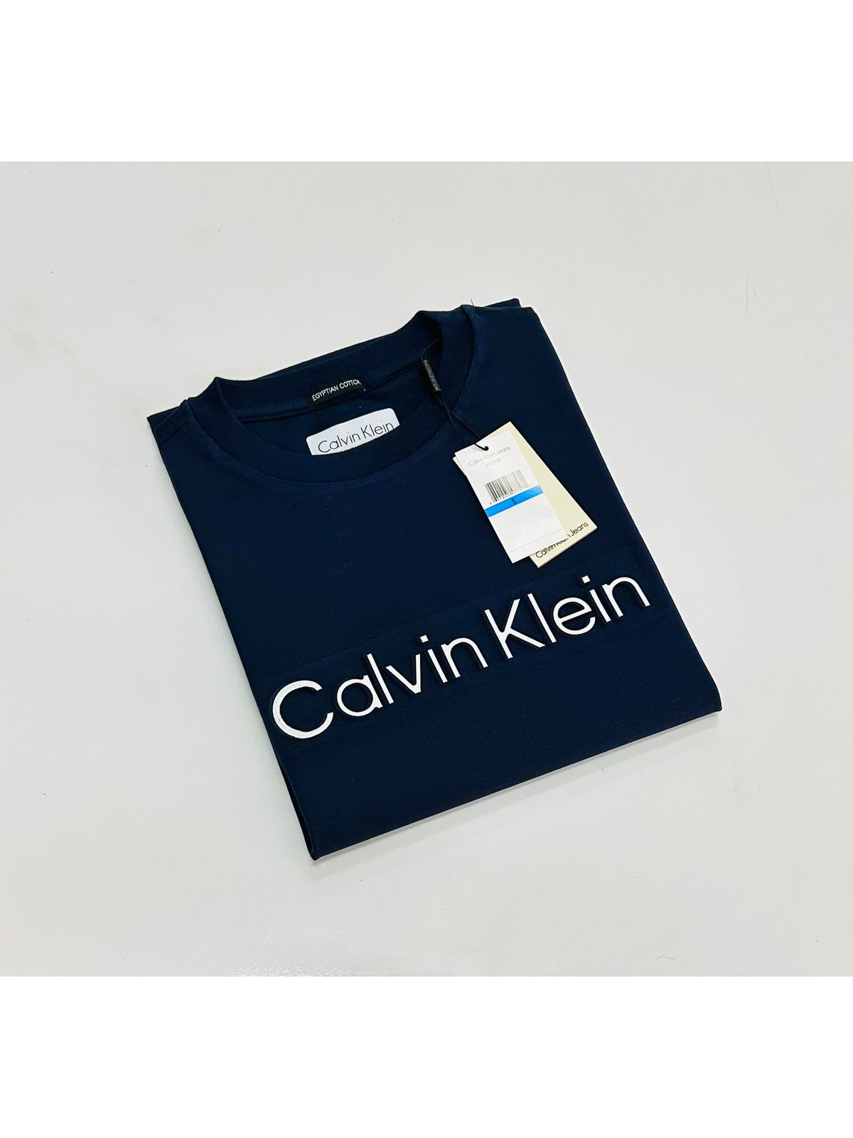 CAMISETA CALVIN KLEIN - Marinho - SP GRIFES - Camisetas Importadas no Atacado
