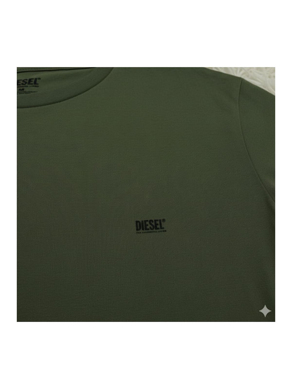 Camiseta Diesel - Verde Musgo - SP GRIFES - Camisetas Importadas no Atacado