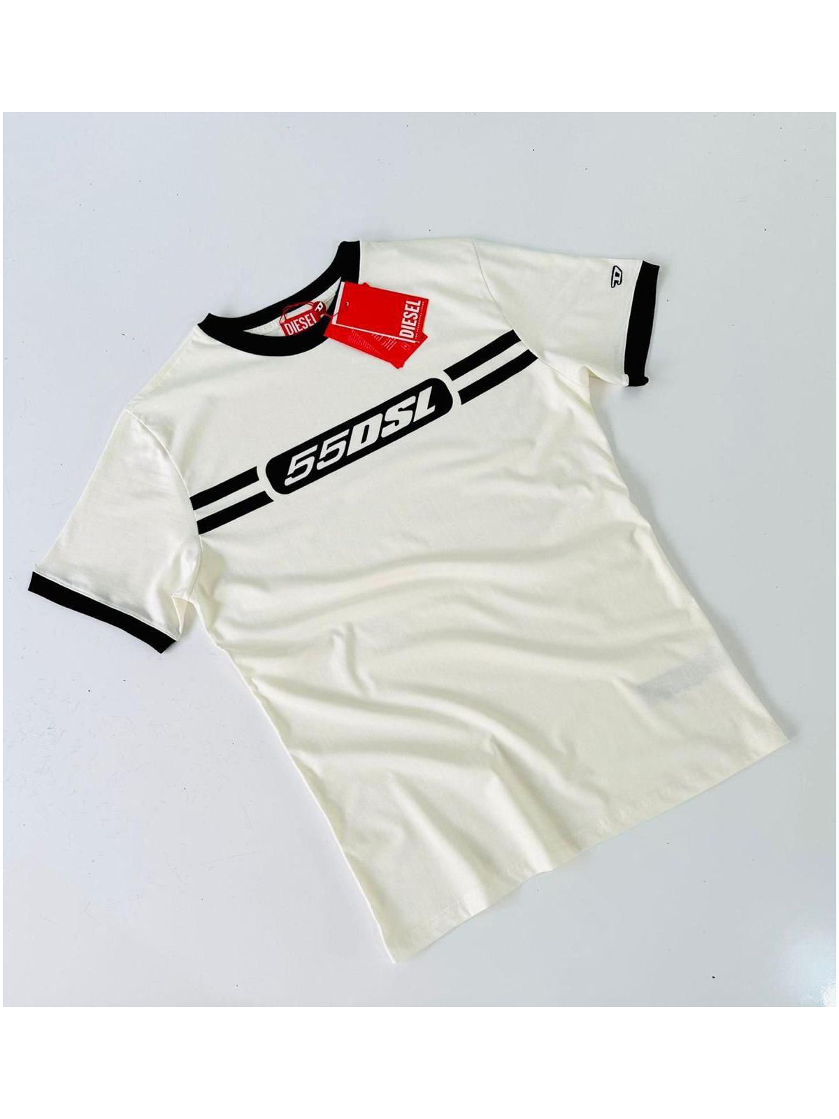 Camiseta Diesel - Branca - SP GRIFES - Camisetas Importadas no Atacado