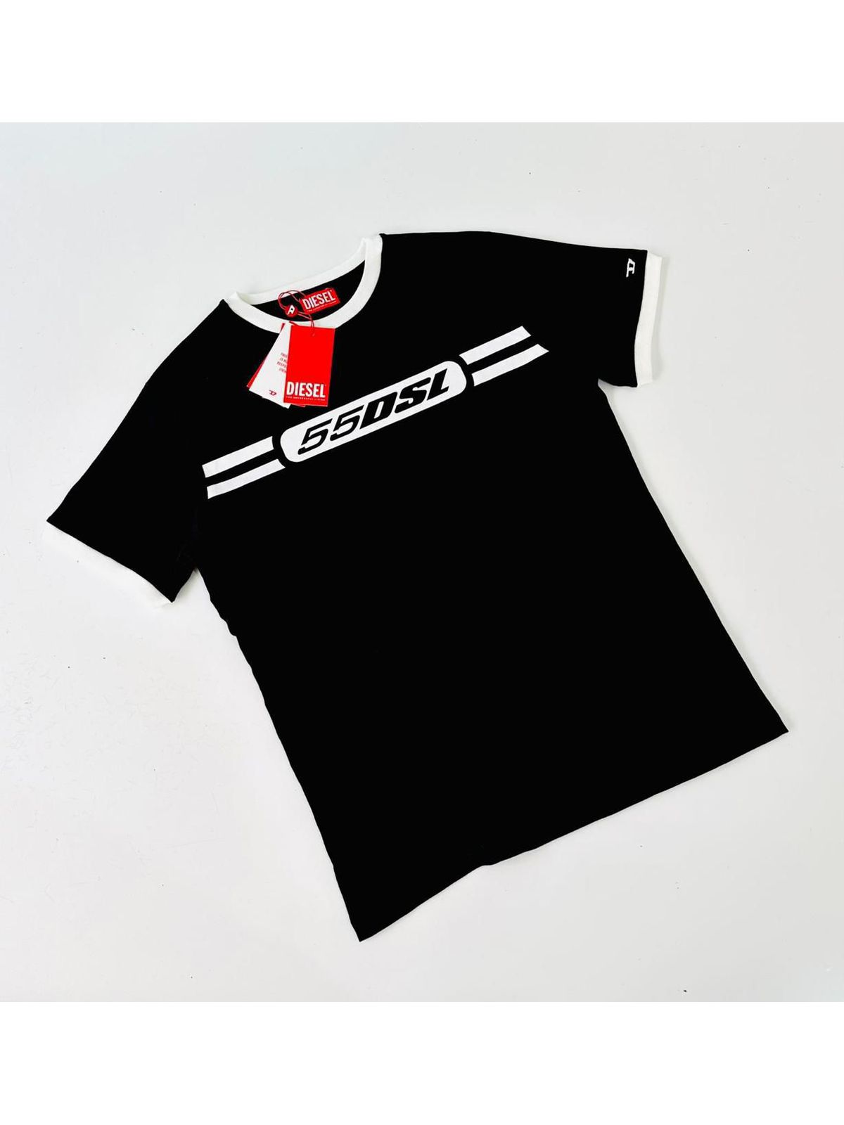 Camiseta Diesel - Preta - SP GRIFES - Camisetas Importadas no Atacado
