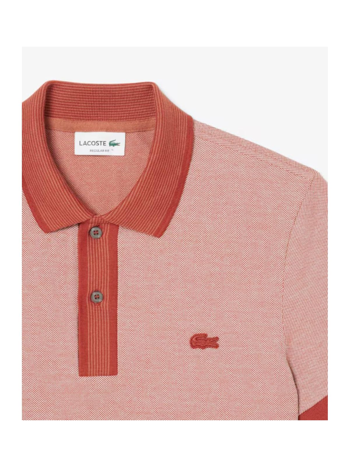 Gola Polo Lacoste Diferenciada Marrom - Original - SP GRIFES - Camisetas Importadas no Atacado