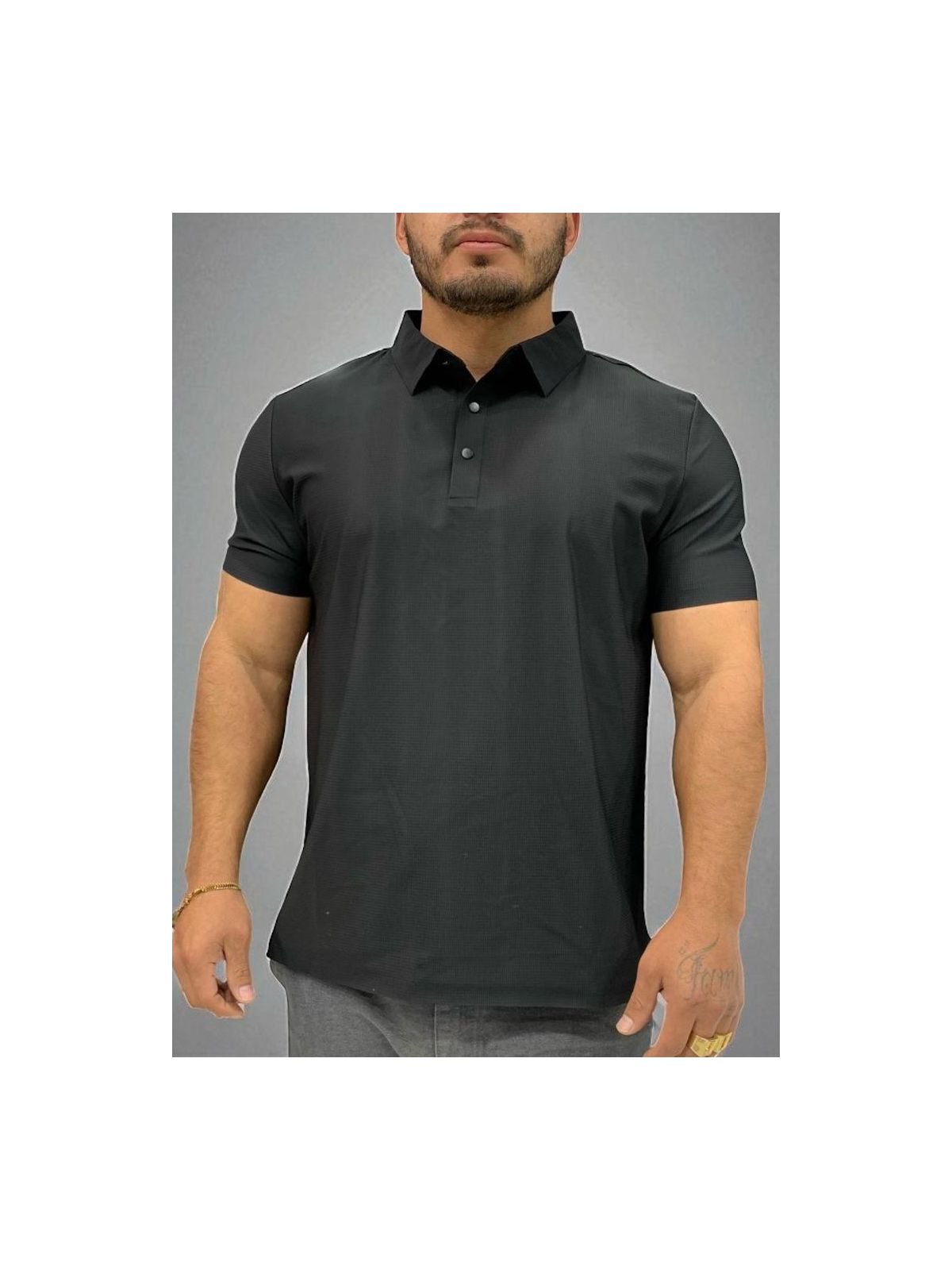 Gola polo poliamida chinês - 3 Botões - SP GRIFES - Camisetas Importadas no Atacado