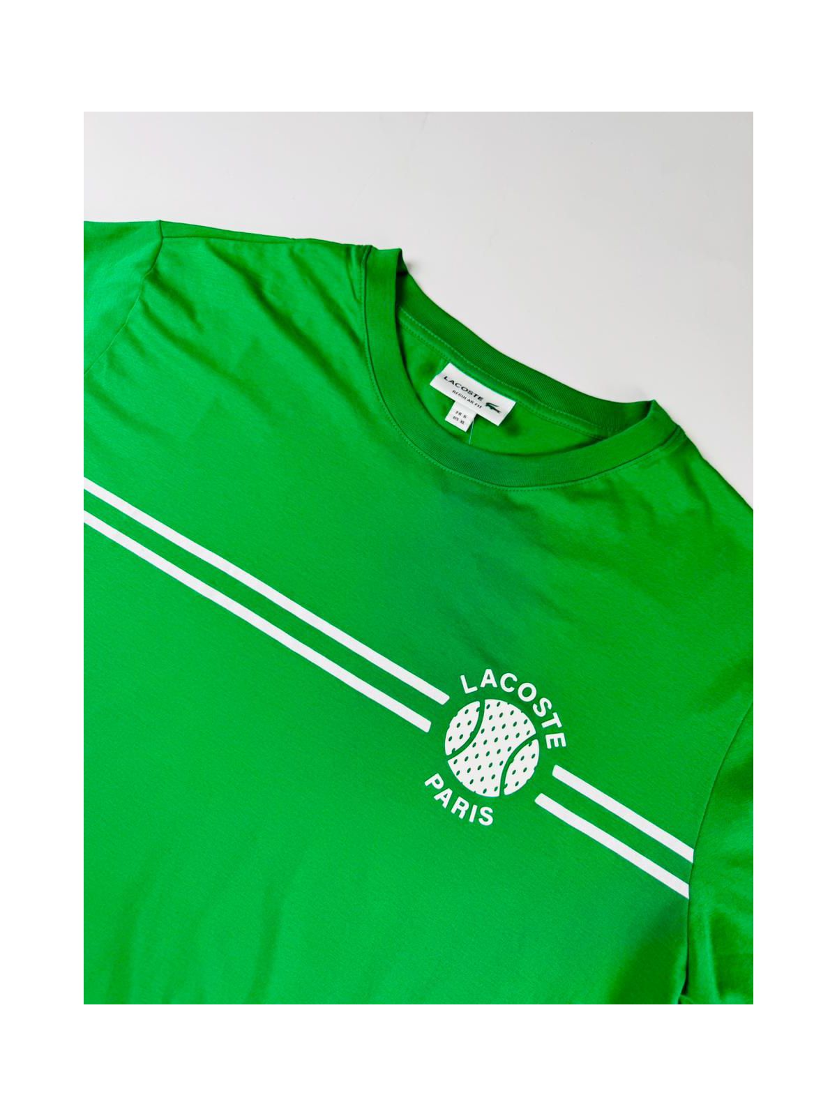 Camiseta Lacoste - Verde - SP GRIFES - Camisetas Importadas no Atacado