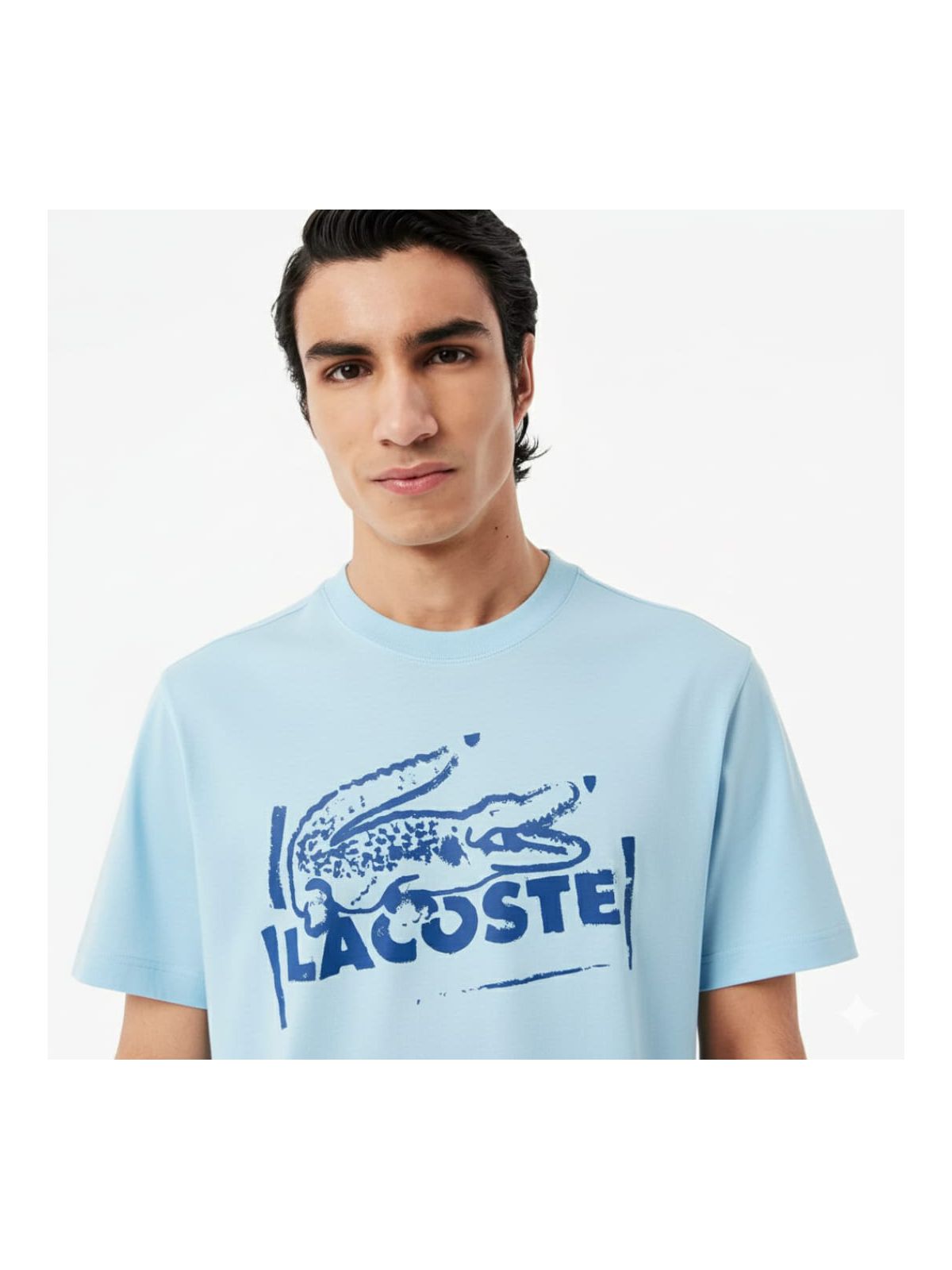 Camiseta Lacoste - Azul - SP GRIFES - Camisetas Importadas no Atacado