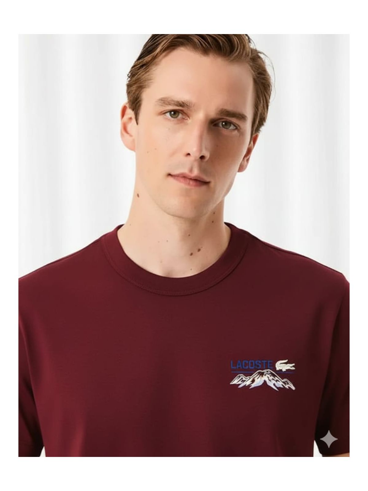 Camiseta Lacoste - Vermelha - SP GRIFES - Camisetas Importadas no Atacado