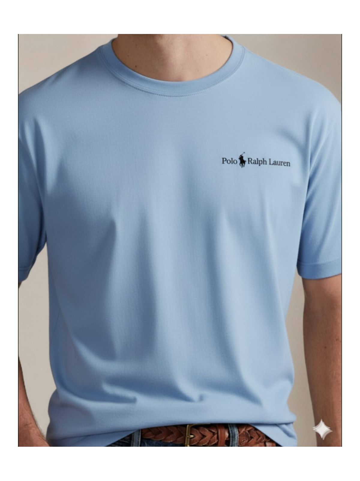 Camiseta Ralph Lauren - Azul claro - SP GRIFES - Camisetas Importadas no Atacado