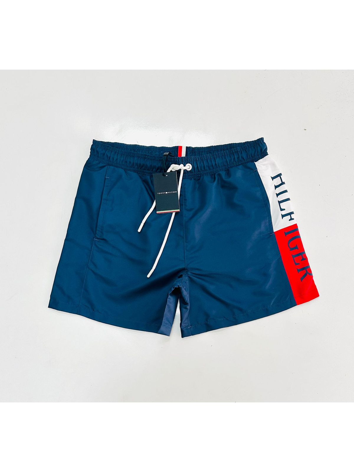 SHORT TACTEL TOMMY HILFIGER - MARINHO - SP GRIFES - Camisetas Importadas no Atacado