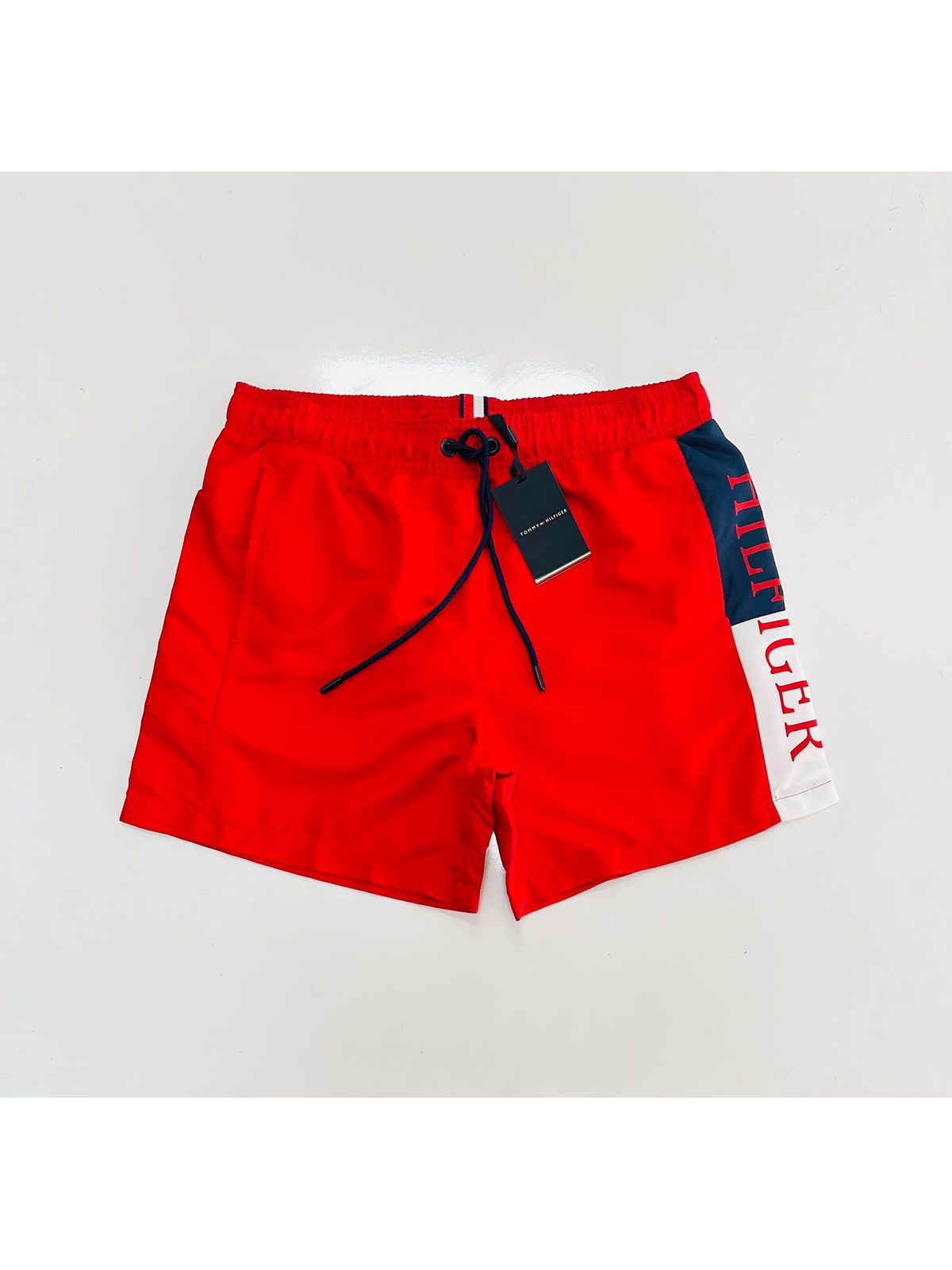 SHORT TACTEL TOMMY HILFIGER - VERMELHO - SP GRIFES - Camisetas Importadas no Atacado
