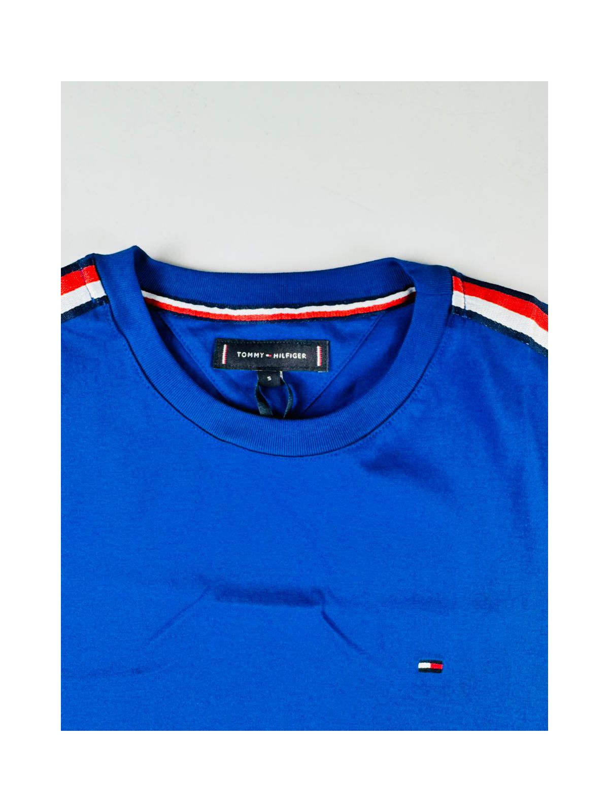 Camiseta Tommy Hilfiger - Azul Royal - SP GRIFES - Camisetas Importadas no Atacado