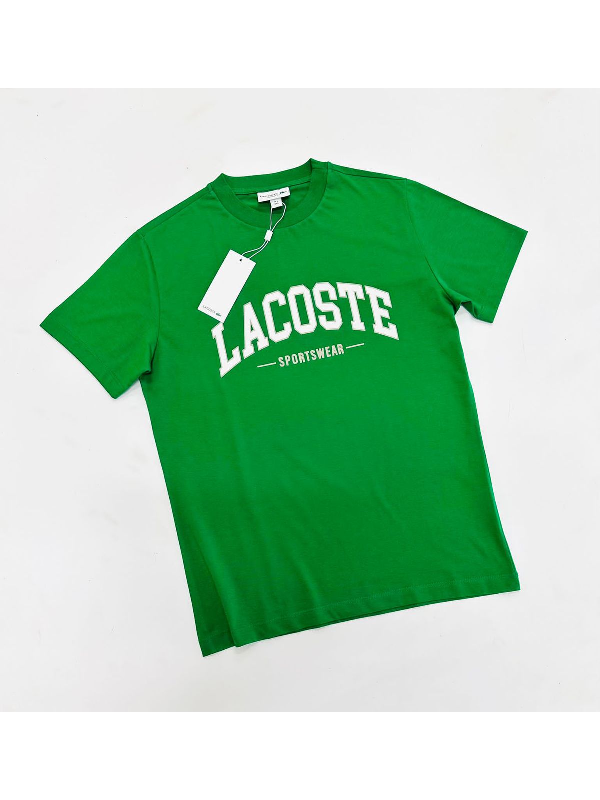 CAMISETA LACOSTE SPORTSWEAR - VERDE - SP GRIFES - Camisetas Importadas no Atacado