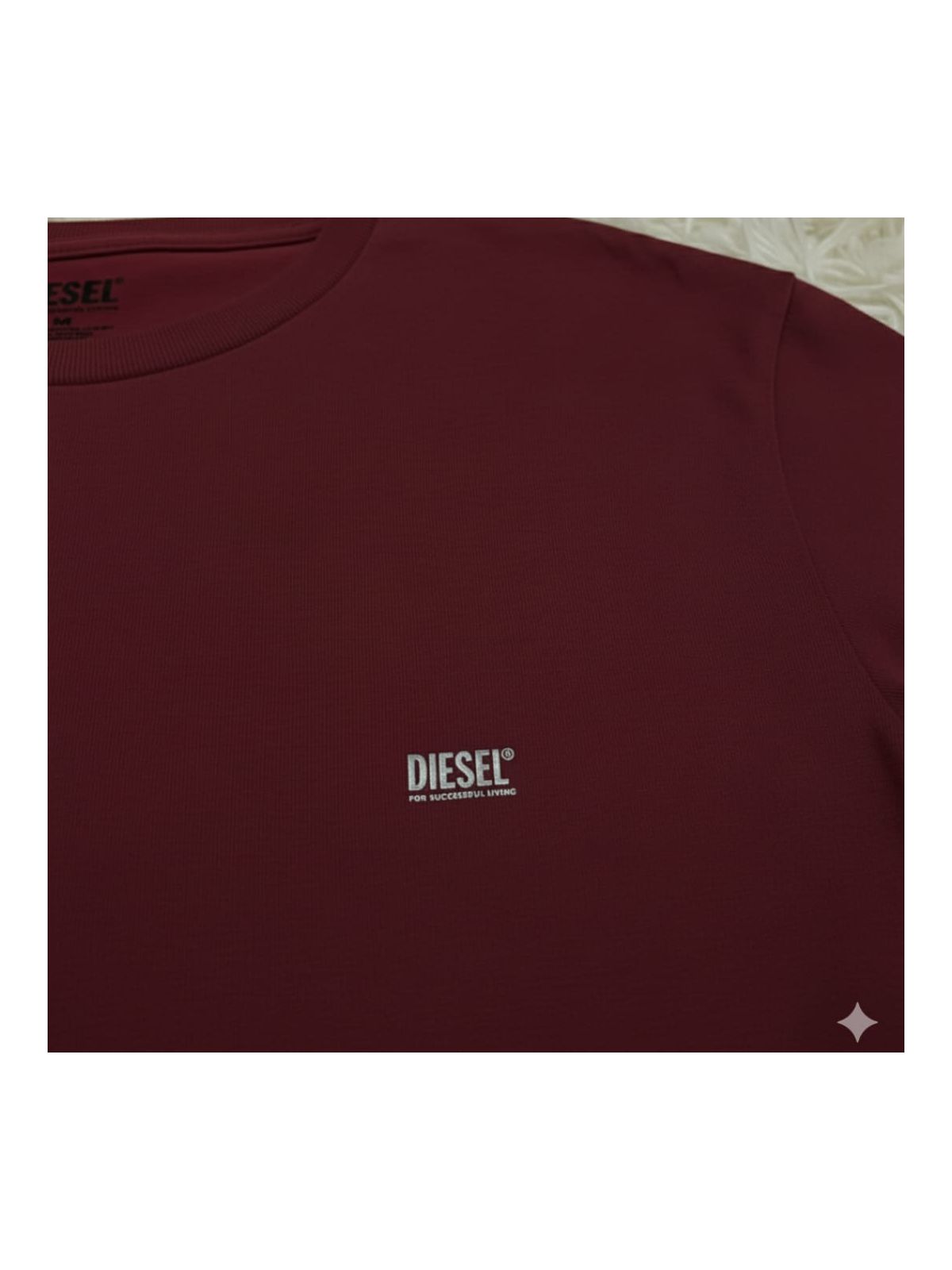Camiseta Diesel - Vinho - SP GRIFES - Camisetas Importadas no Atacado