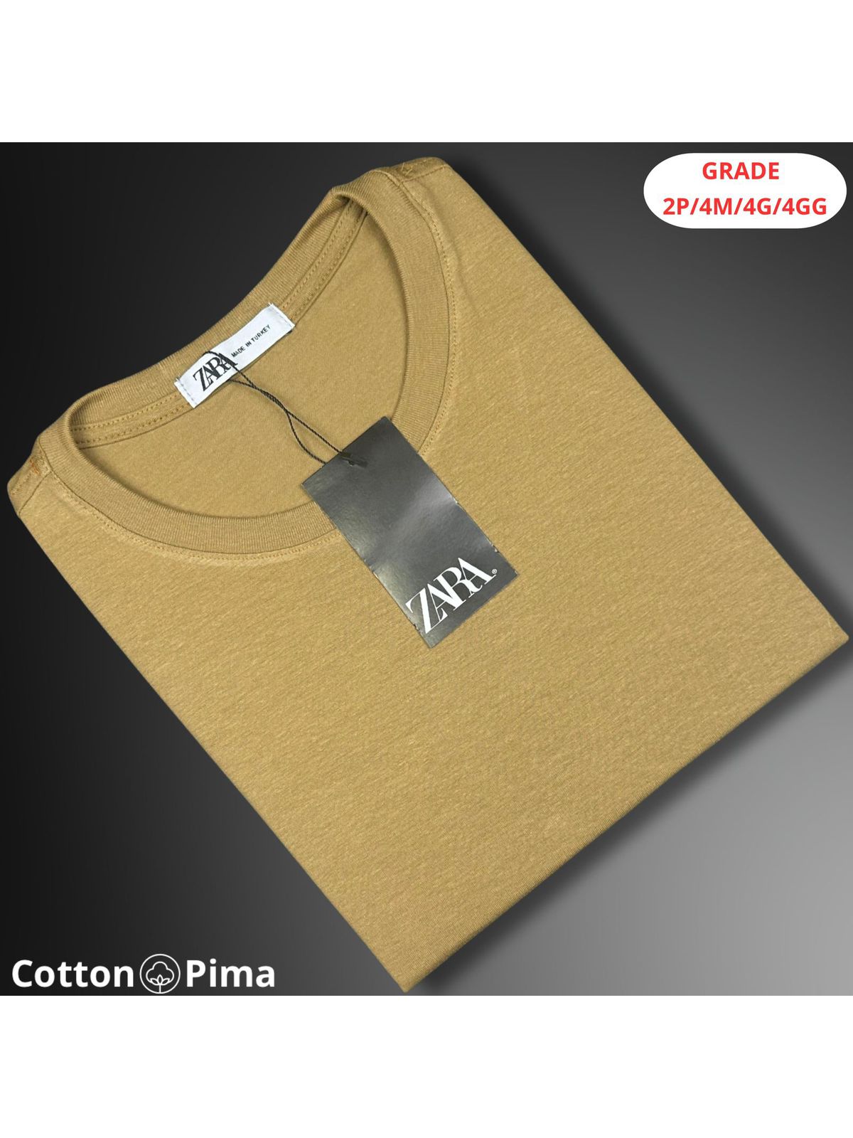 CAMISETA ZARA NACIONAL - SP GRIFES - Camisetas Importadas no Atacado