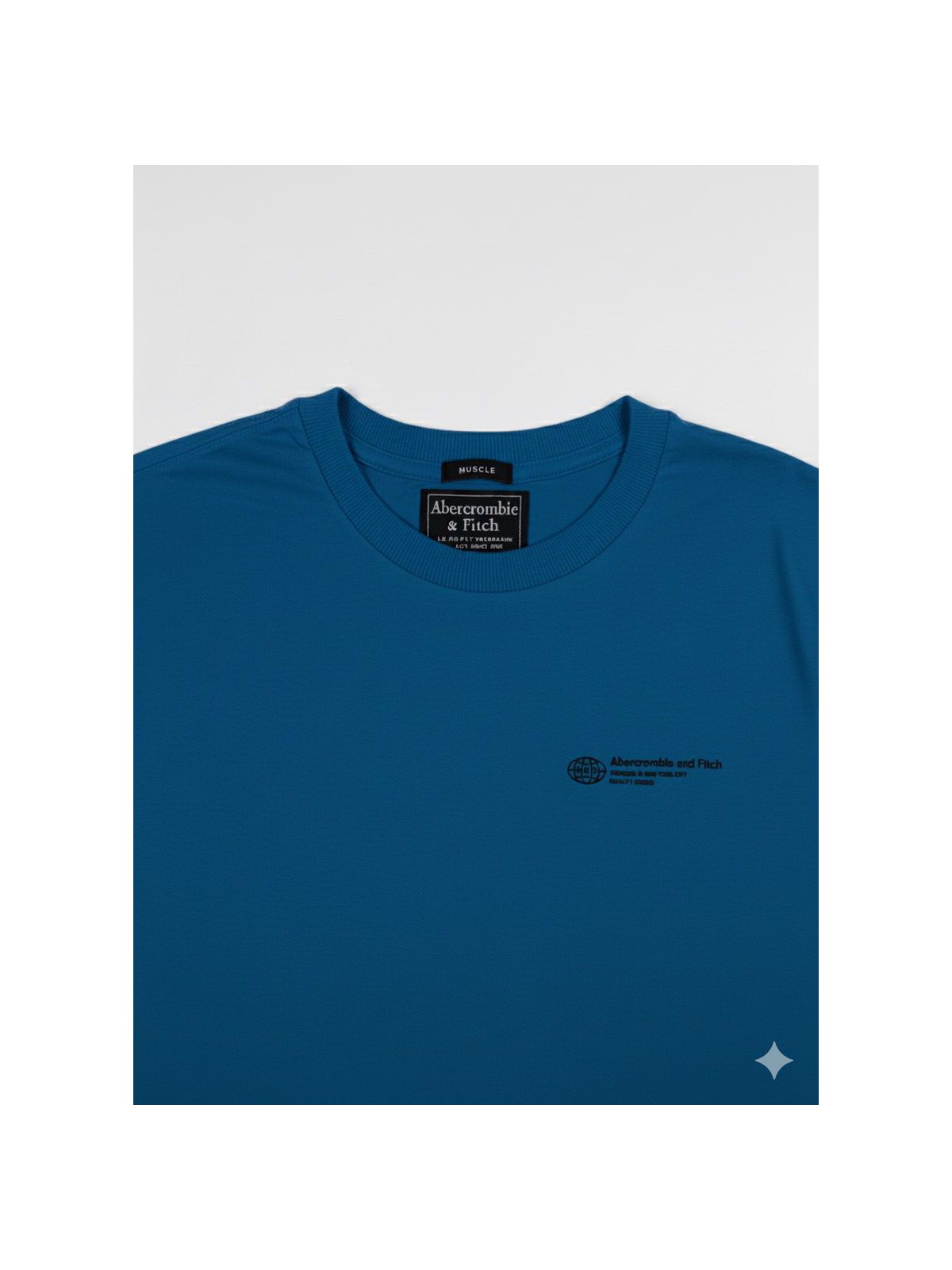 Camiseta Abercrombie - Azul - SP GRIFES - Camisetas Importadas no Atacado