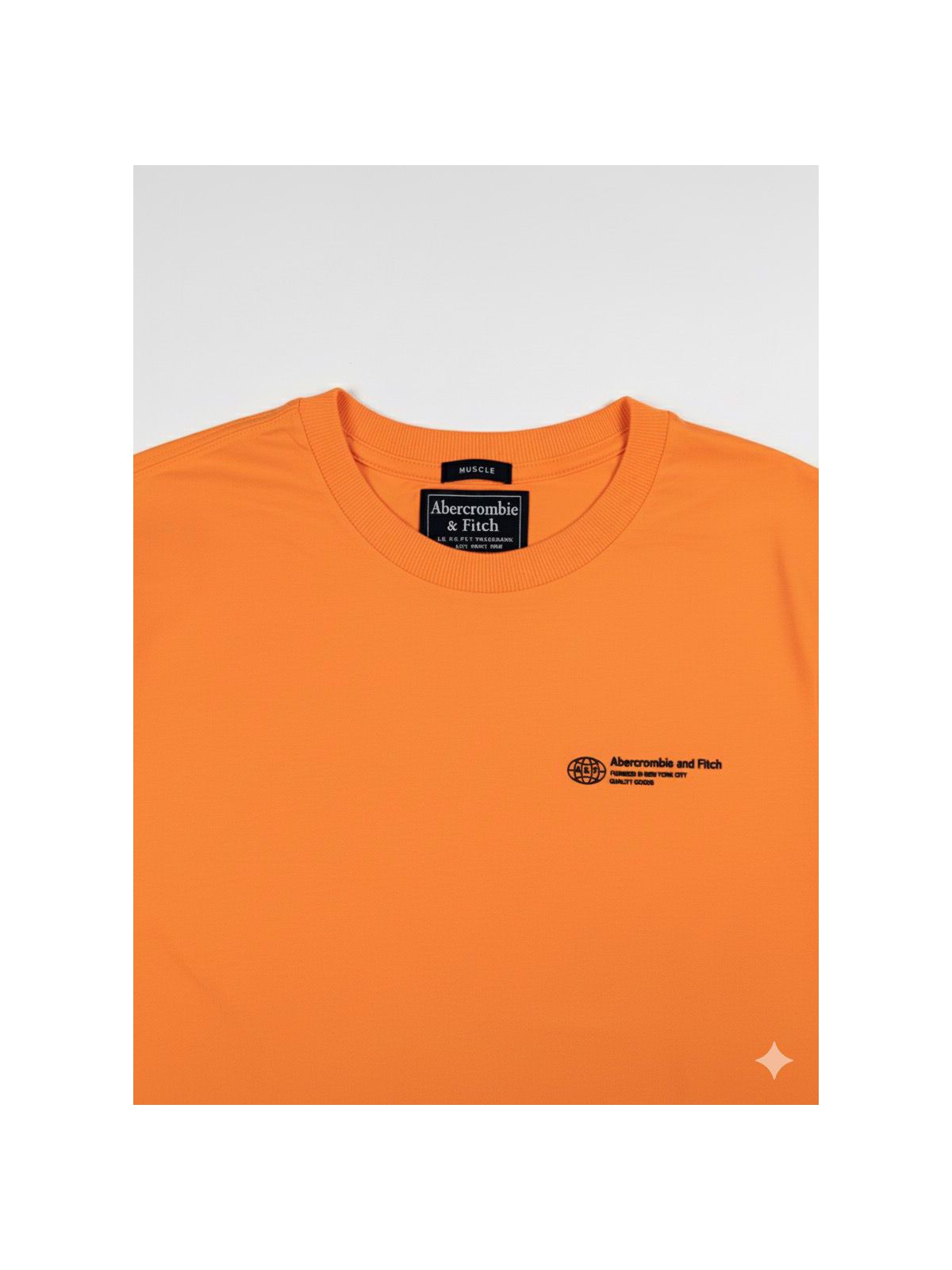 Camiseta Abercrombie - Laranja - SP GRIFES - Camisetas Importadas no Atacado