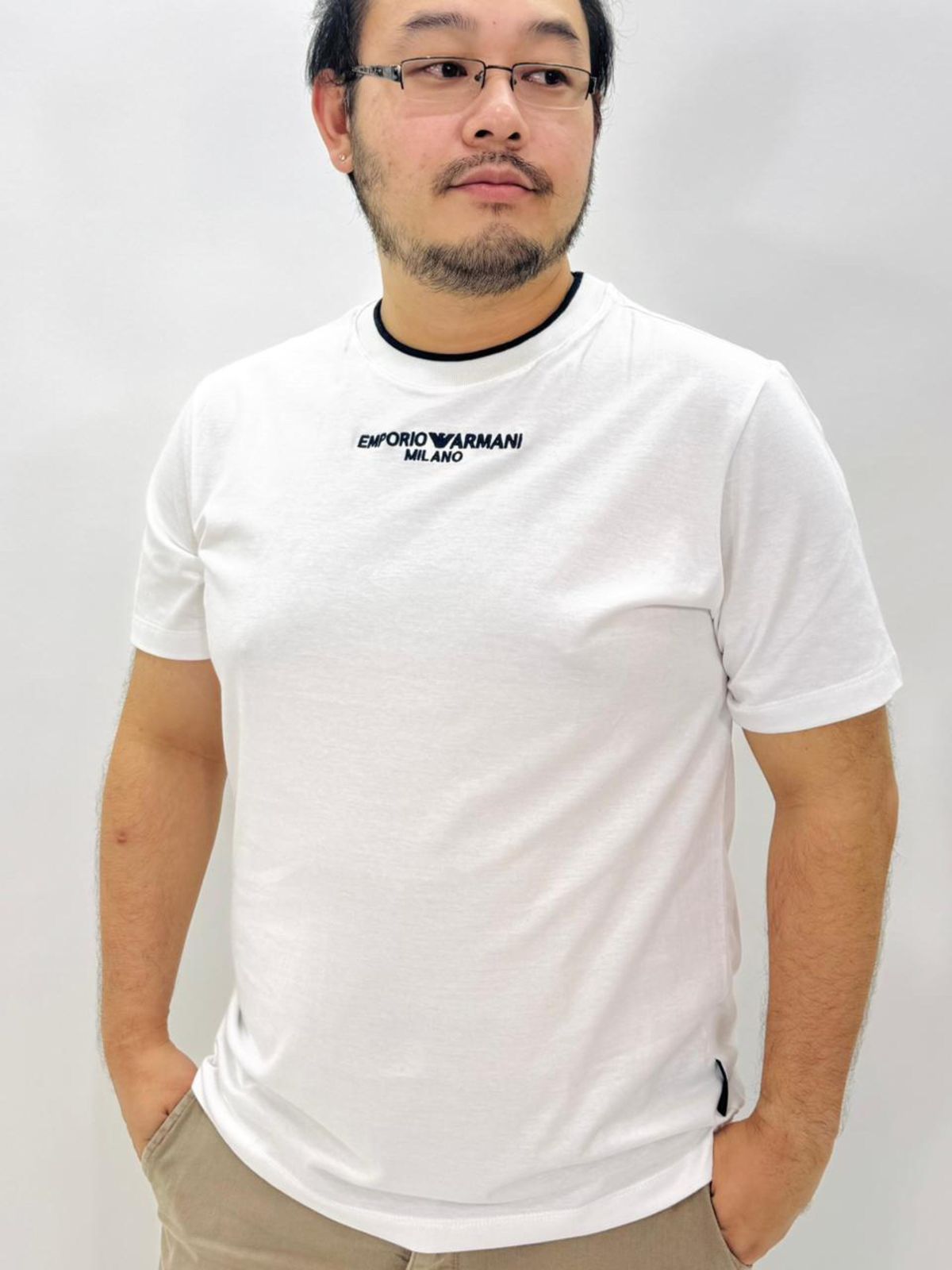 CAMISETA EMPÓRIO ARMANI - SP GRIFES - Camisetas Importadas no Atacado