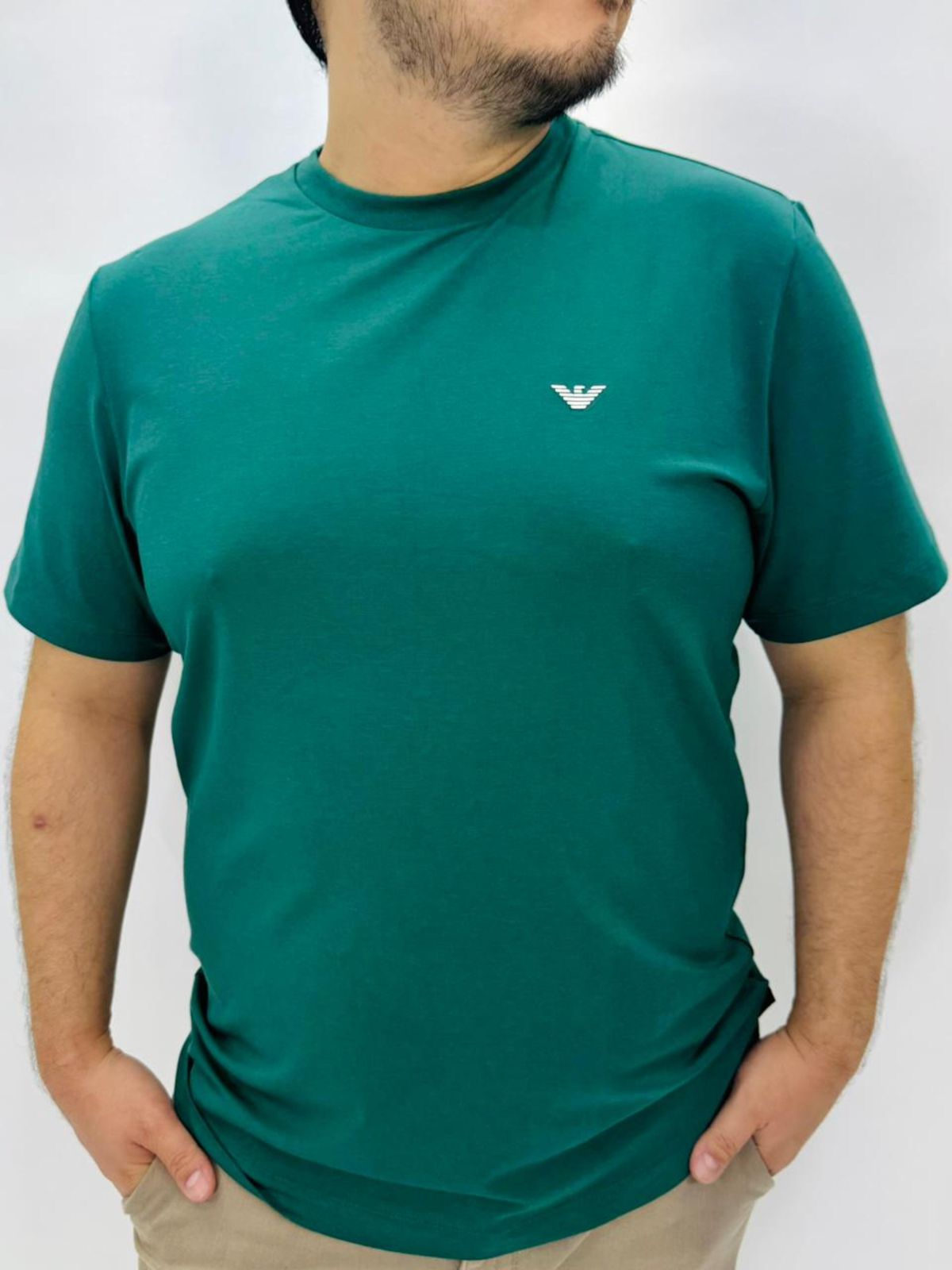 CAMISETA BASICA EMPORIO ARMANI - SP GRIFES - Camisetas Importadas no Atacado