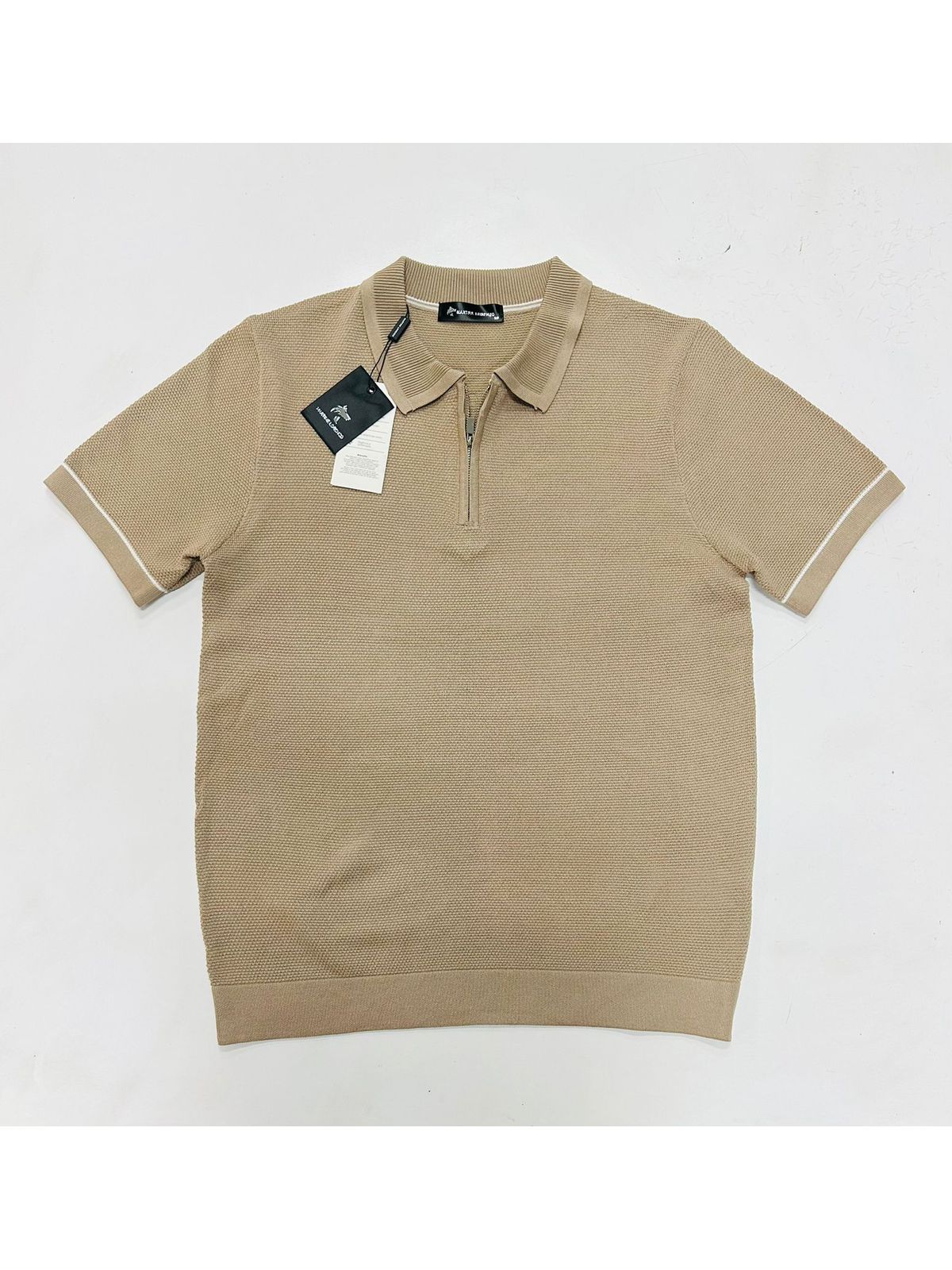 GOLA POLO TRICÔ POTENZA MARTINE LORENZO - SP GRIFES - Camisetas Importadas no Atacado