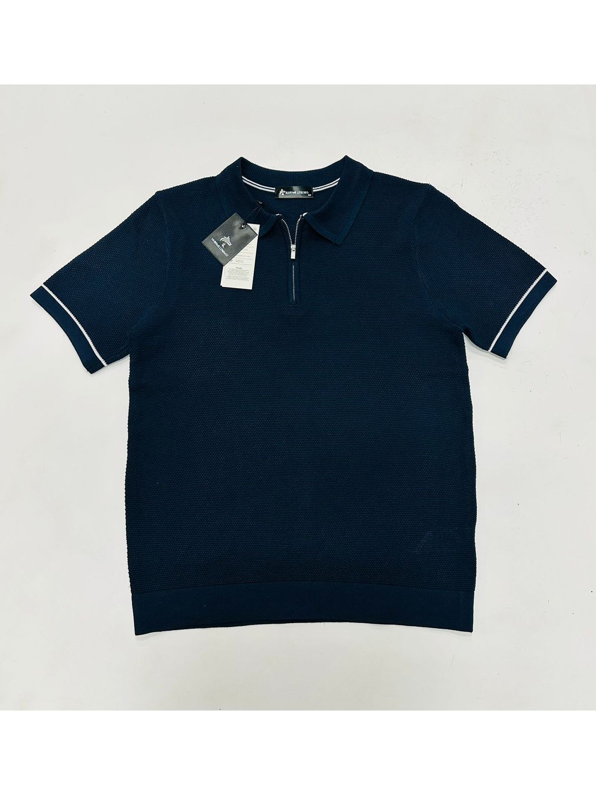 GOLA POLO TRICÔ POTENZA MARTINE LORENZO - SP GRIFES - Camisetas Importadas no Atacado