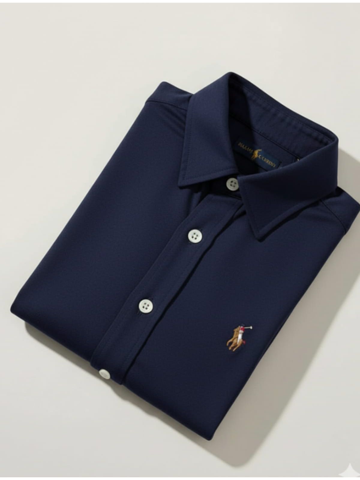 CAMISA SOCIAL INFANTIL - MARINHO - SP GRIFES - Camisetas Importadas no Atacado