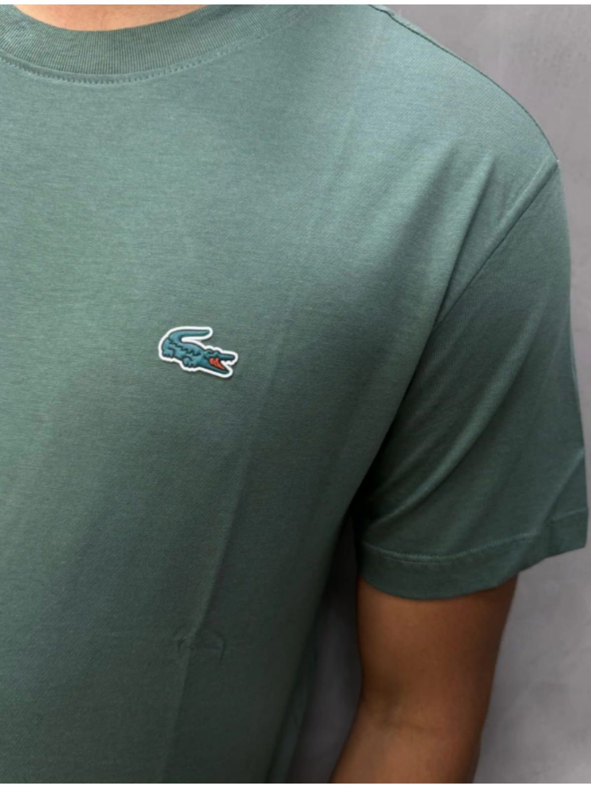 CAMISETA LACOSTE - PLUS SIZE - SP GRIFES - Camisetas Importadas no Atacado