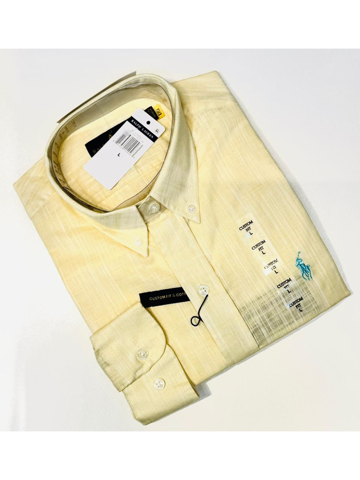 CAMISA SOCIAL MANGA LONGA LINHO RALPH LAUREN - SP GRIFES - Camisetas Importadas no Atacado