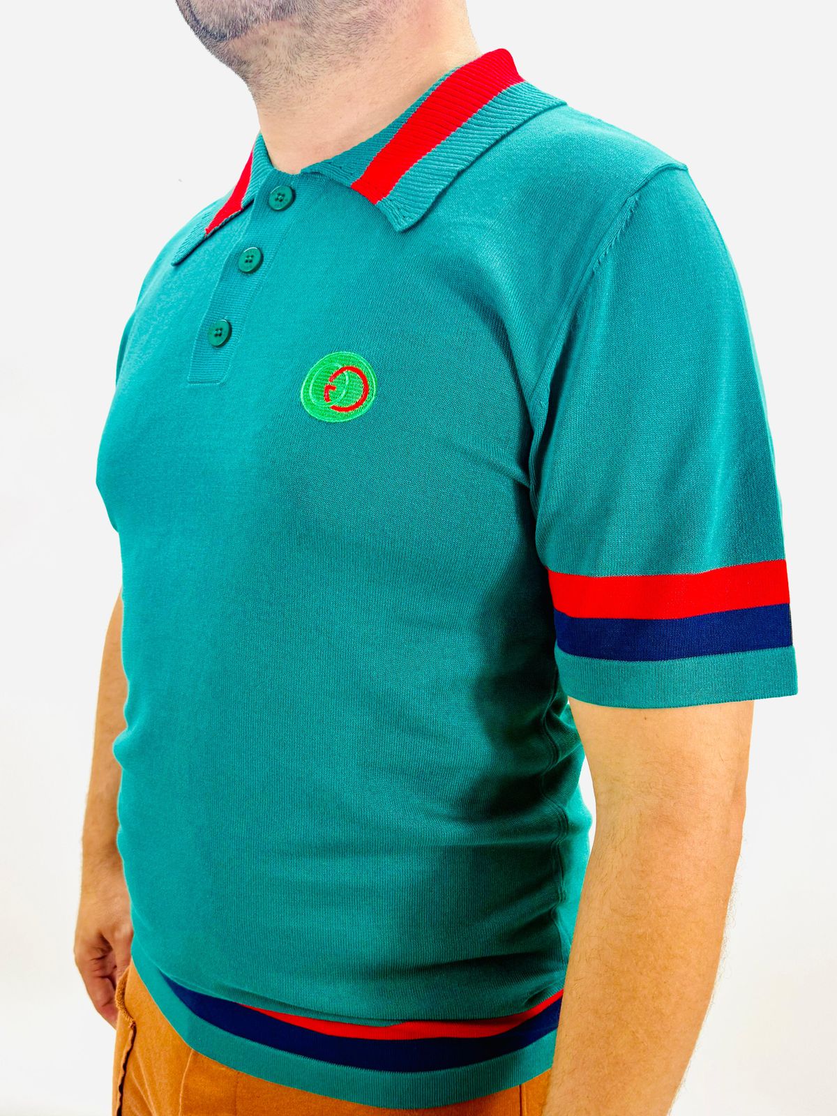 GOLA POLO TRICÔ GUCCI - IMPORTADA* - SP GRIFES - Camisetas Importadas no Atacado