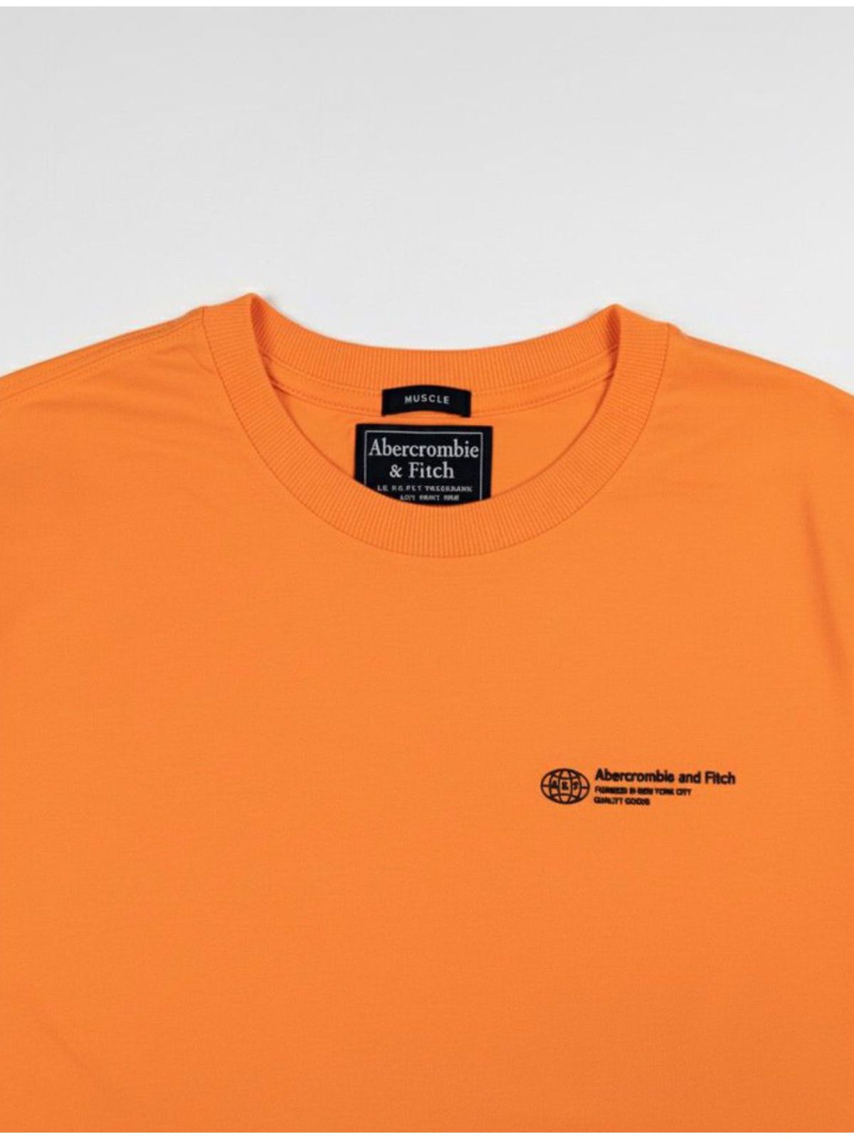 Camiseta Abercrombie - Laranja - Peruana - SP GRIFES - Camisetas Importadas no Atacado