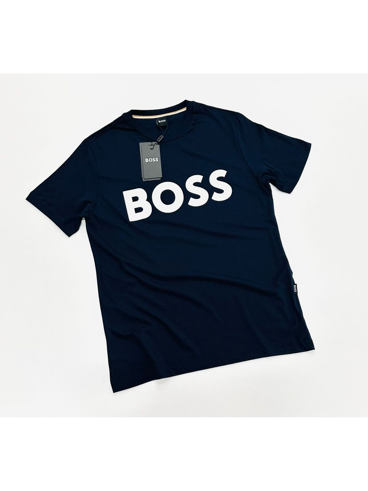 CAMISETA HUGO BOSS - MARINHO - SP GRIFES - Camisetas Importadas no Atacado