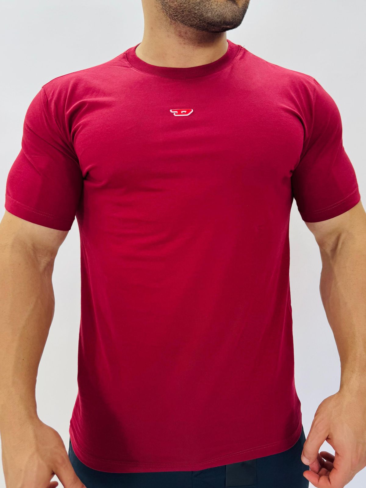 Camiseta Diesel - Vermelha - Egípcia - SP GRIFES - Camisetas Importadas no Atacado