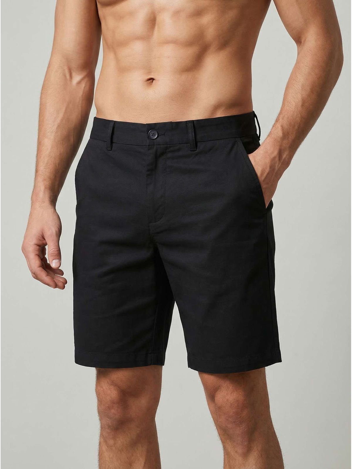 BERMUDA FOGGIA MARTINE LORENZO - PRETA - SP GRIFES - Camisetas Importadas no Atacado