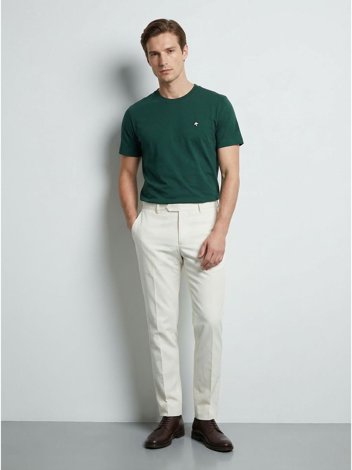 CAMISETA MARTINE LORENZO - VERDE MILITAR - SP GRIFES - Camisetas Importadas no Atacado