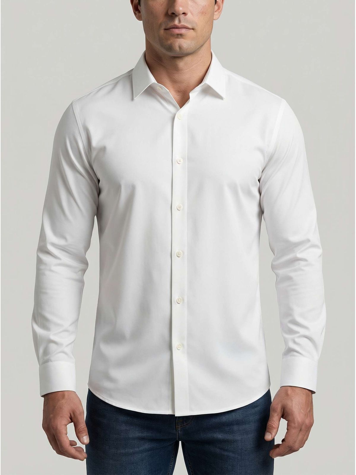 MARTINE LORENZO CAMISETA SOCIAL - BRANCO - SP GRIFES - Camisetas Importadas no Atacado