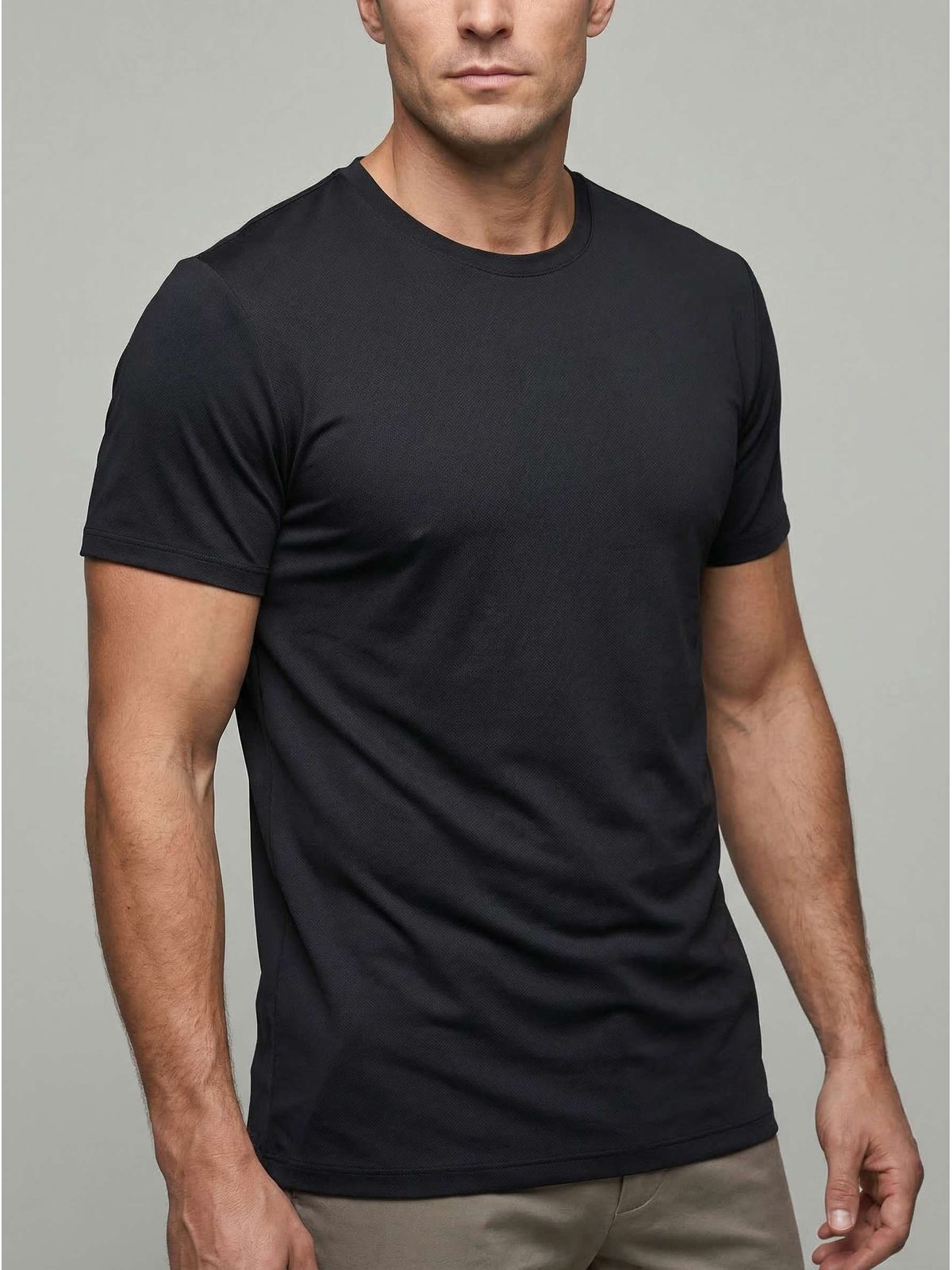 CAMISETA TECH MARTINE LORENZO - PRETO - SP GRIFES - Camisetas Importadas no Atacado