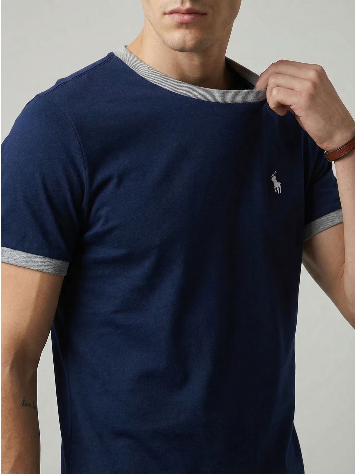 CAMISETA RALPH LAUREN - MARINHO - SP GRIFES - Camisetas Importadas no Atacado
