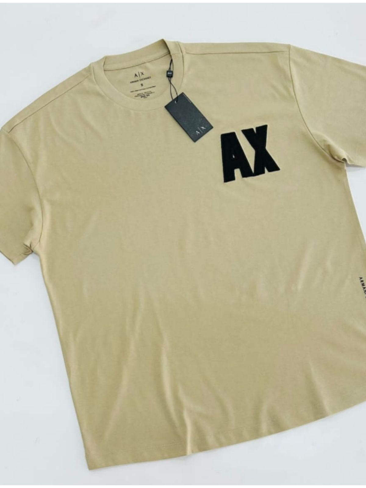 Camiseta Empório Armani Oversized - BEGE - SP GRIFES - Camisetas Importadas no Atacado