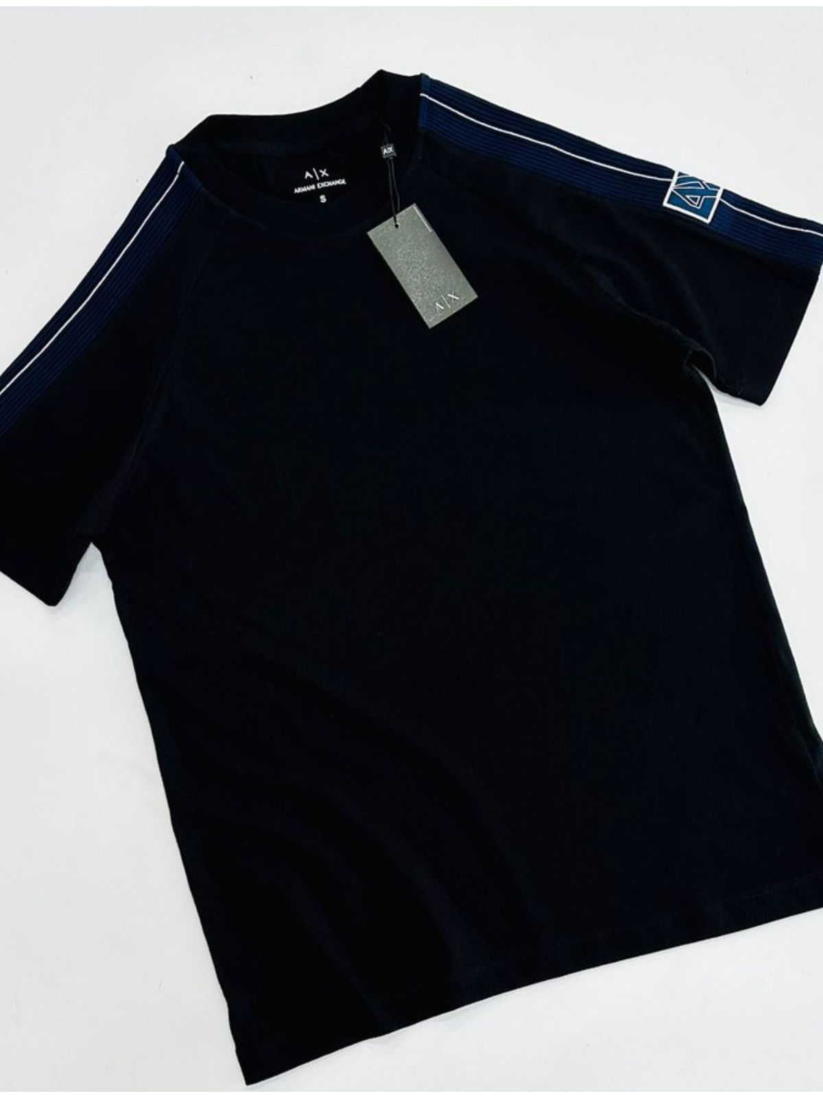 Camiseta Empório Armani - PRETA - SP GRIFES - Camisetas Importadas no Atacado