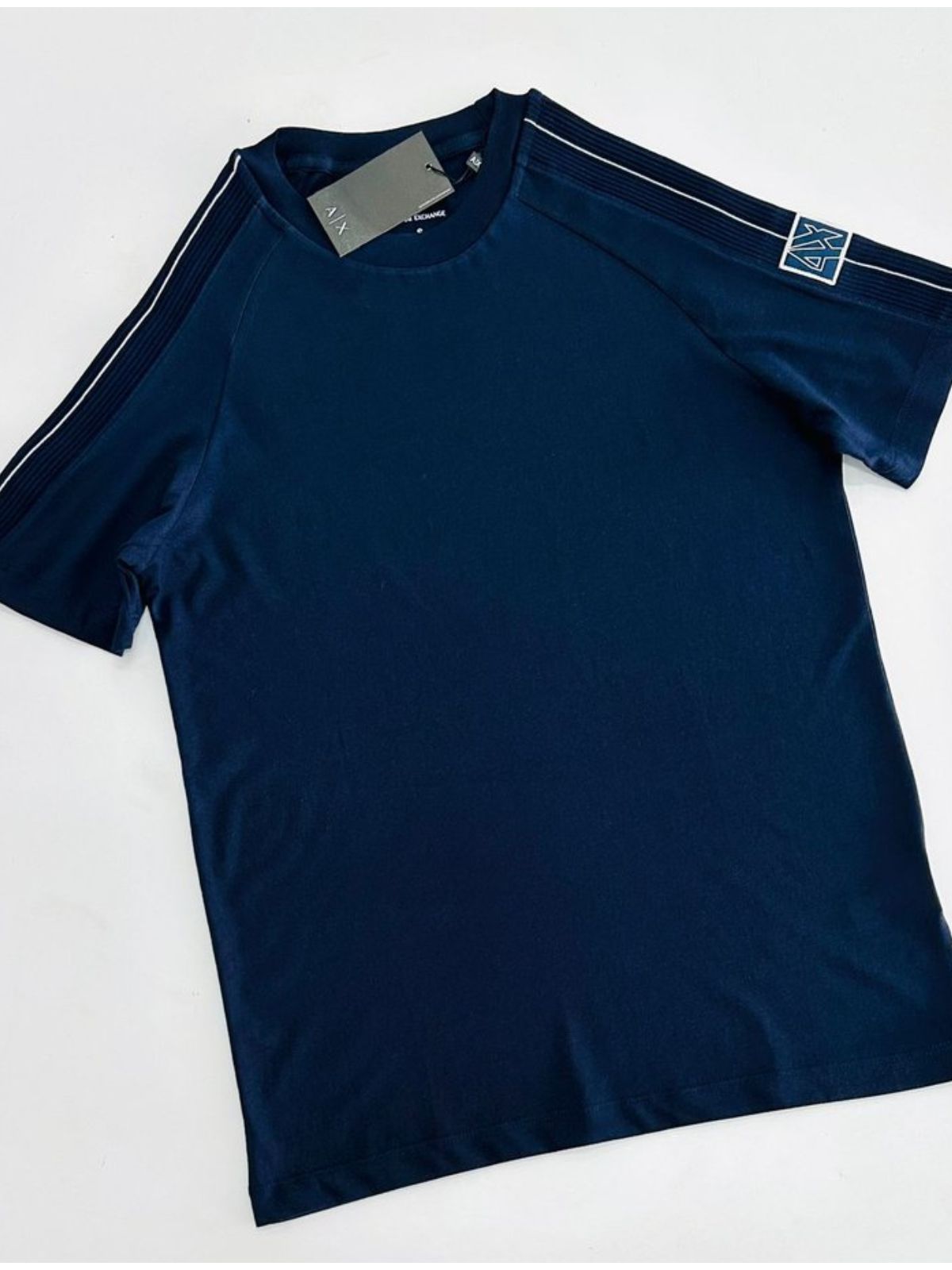 Camiseta Empório Armani - AZUL - SP GRIFES - Camisetas Importadas no Atacado
