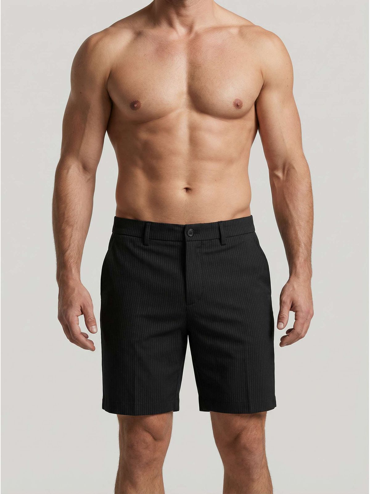 BERMUDA TORINO MARTINE LORENZO - PRETO - SP GRIFES - Camisetas Importadas no Atacado