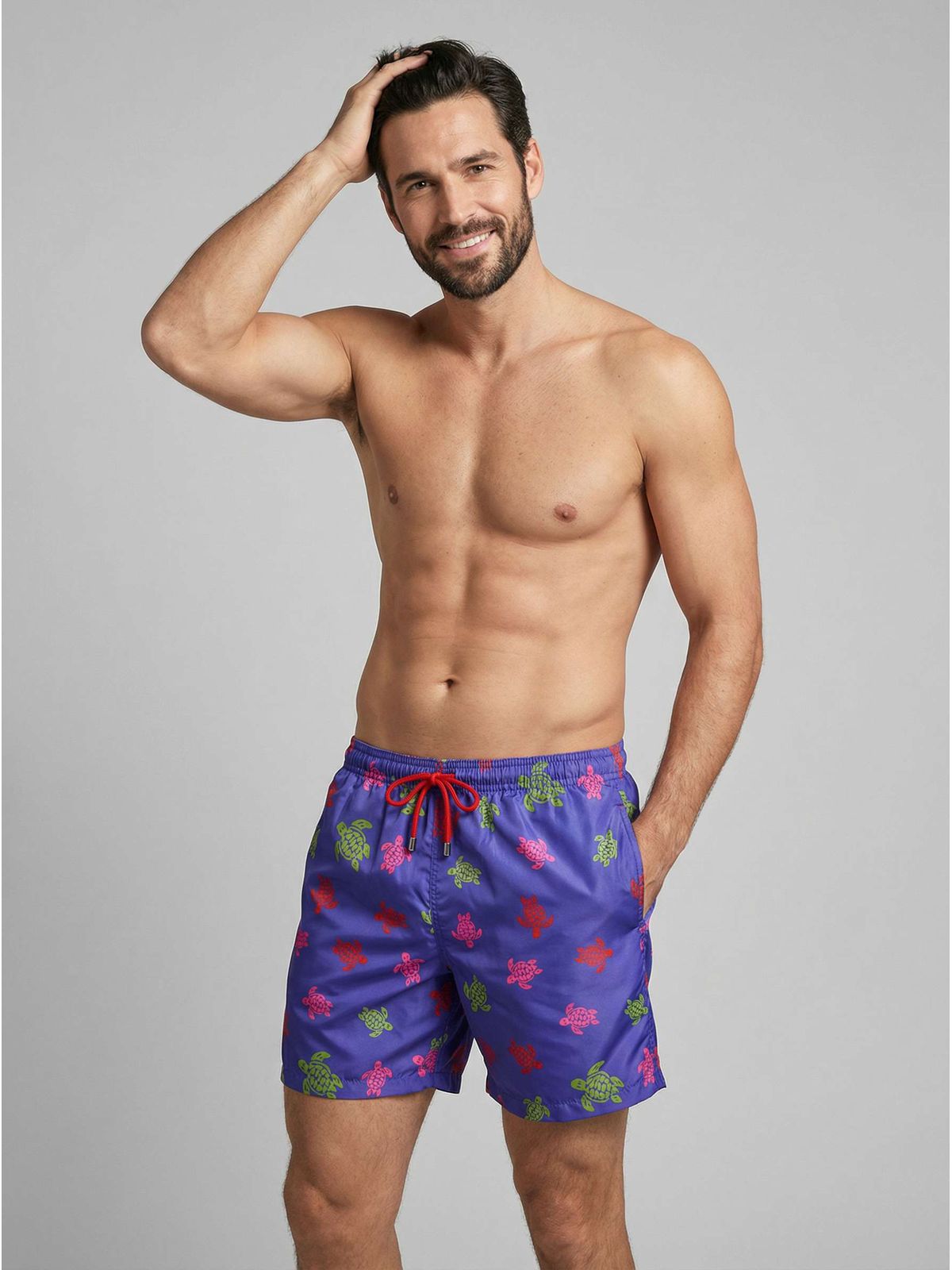 SHORT VILEBREQUIN ROXO - SP GRIFES - Camisetas Importadas no Atacado