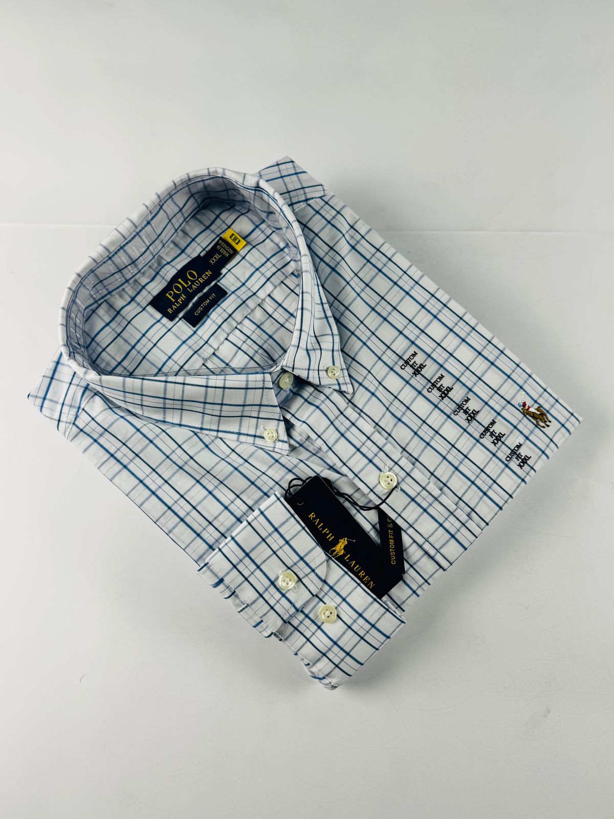Camisa Social Ralph Lauren Manga Longa Xadrez Plus... - SP GRIFES - Camisetas Importadas no Atacado